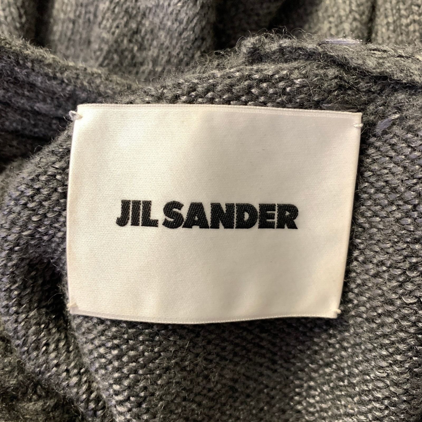 Jil Sander JIL SANDER Size M Grey Cashmere Blend Turtleneck Sweater Size M / US 6-8 / IT 42-44 - 5 Thumbnail