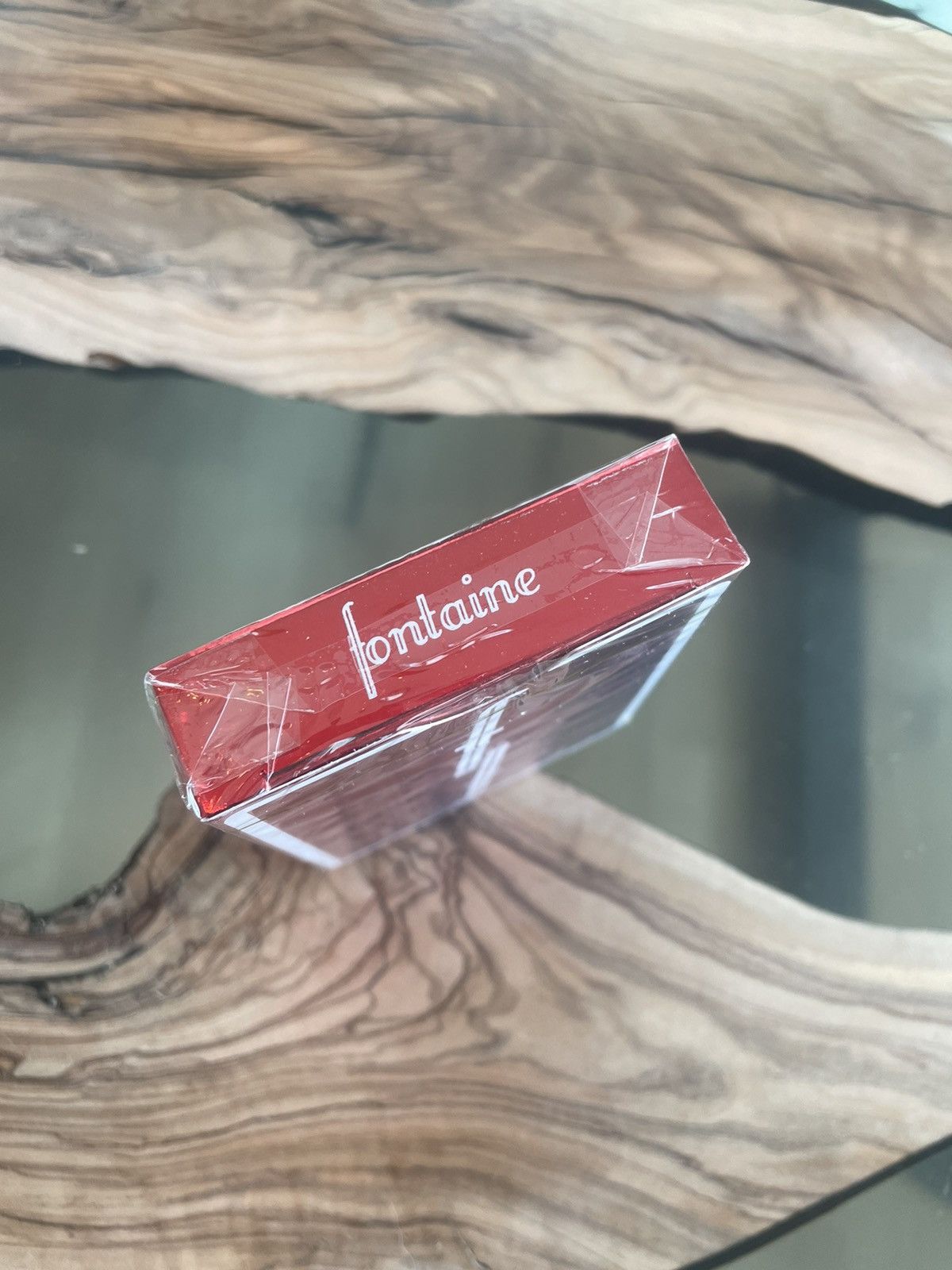 Bicycle FONTAINE LIMITED RUBY FOIL - SINGLE DECK PLAYING CARDS Size ONE SIZE - 5 Thumbnail