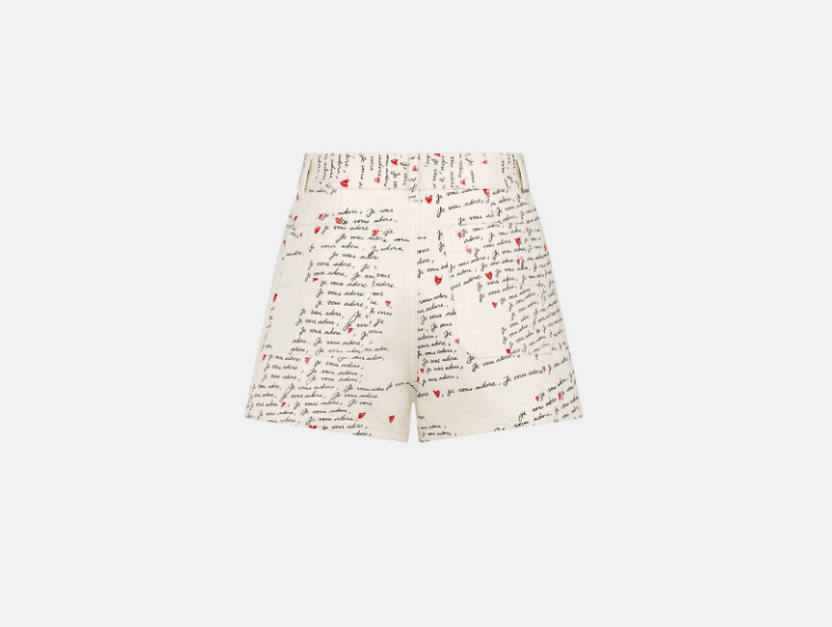 Dior o1w1db11225 442P30 Short in Multicolor Size 27" / US 4 / IT 40 - 2 Thumbnail