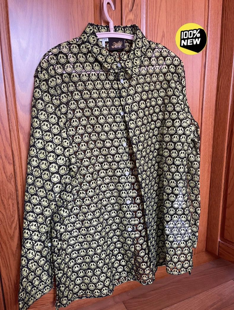 Loewe LOEWE Smiley co-branded shirt Size US XXS / EU 40 - 1 Thumbnail