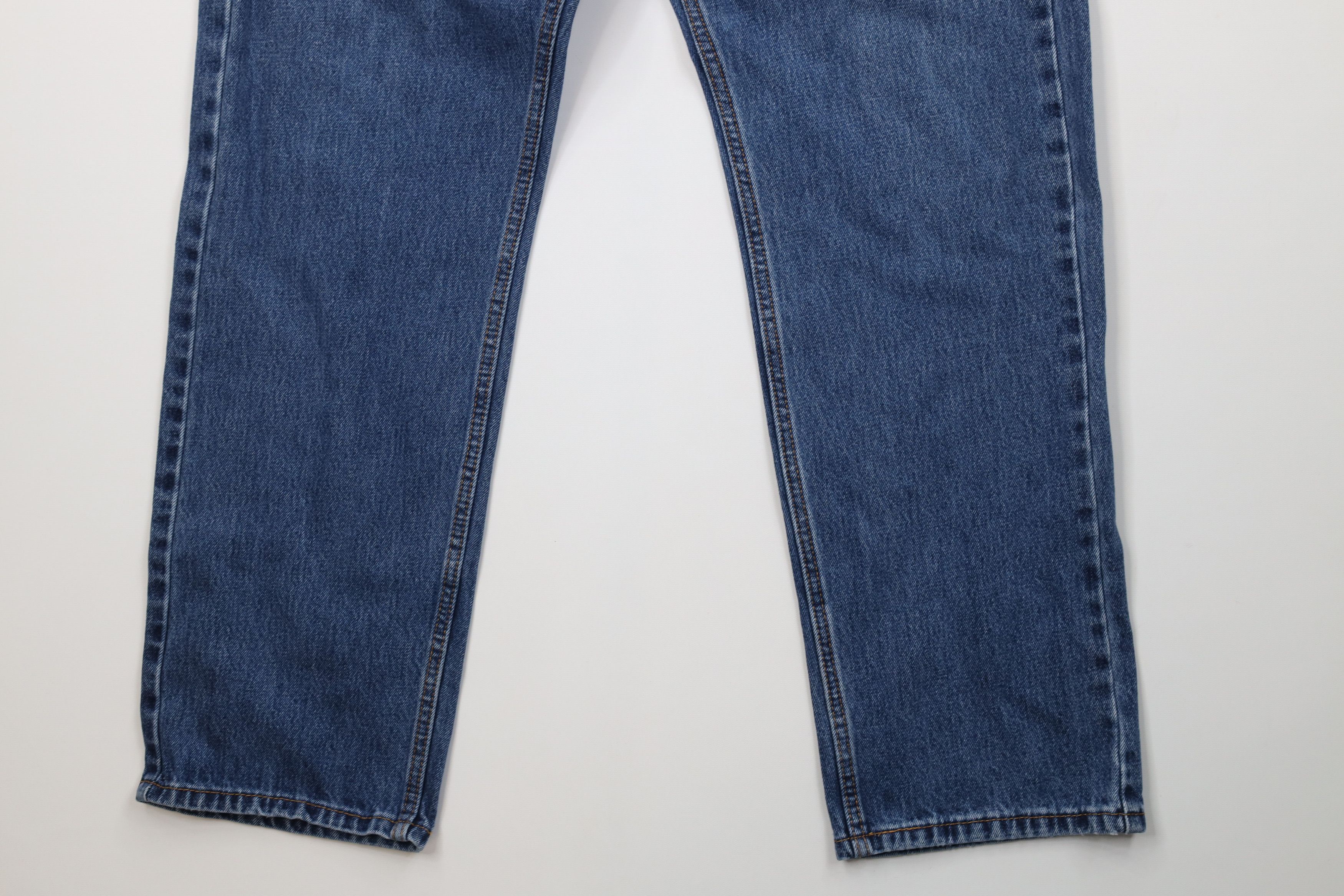 Levi's Vintage Y2K Levis 505 Fit Straight Leg Denim Jeans Blue Size US 36 / EU 52 - 4 Thumbnail