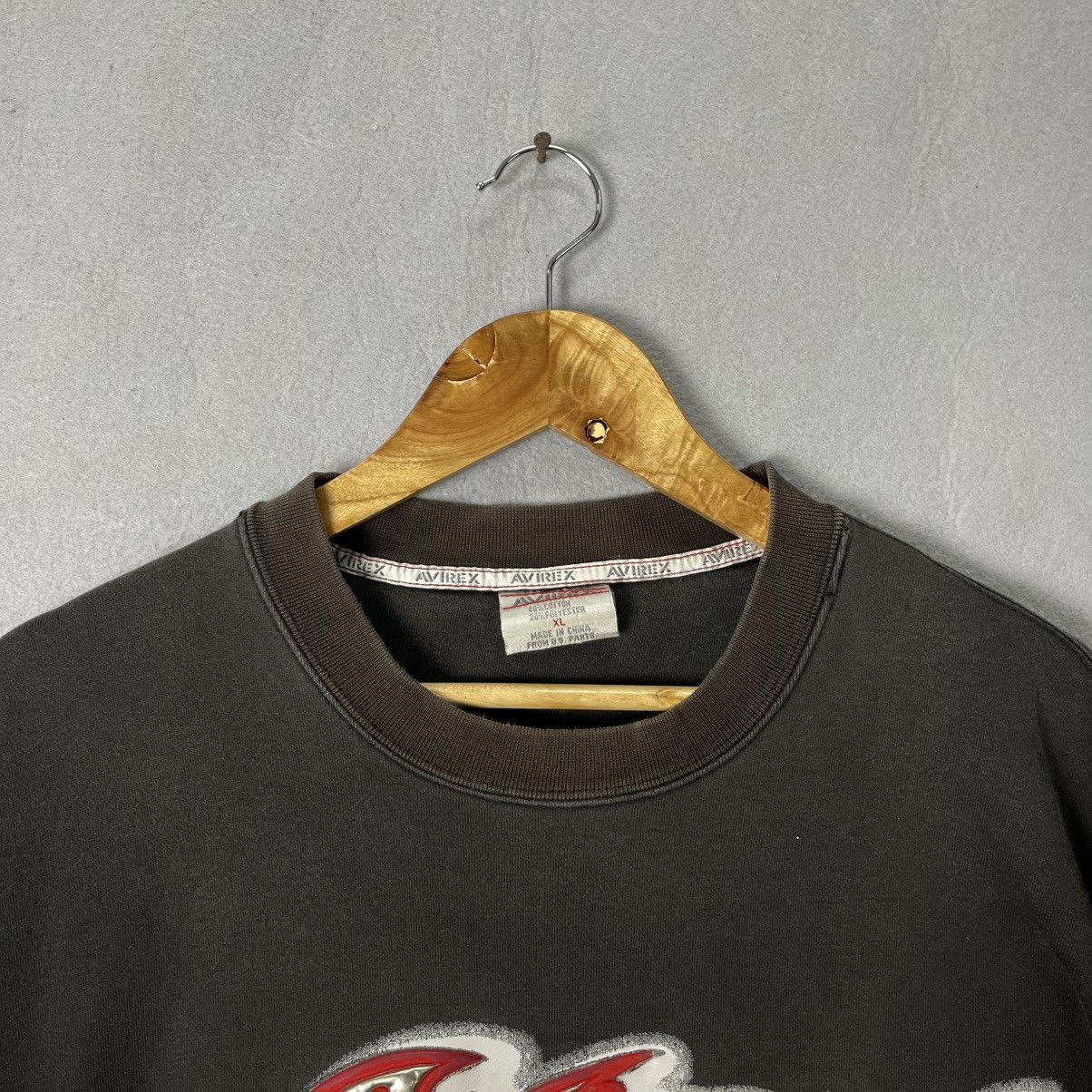Avirex Vintage AVIREX Big Logo Crewneck Sweatshirt XL Size US XL / EU 56 / 4 - 2 Thumbnail