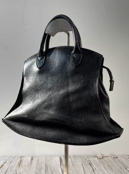 Masaki Matsushima Masaki Matsushima Curved-Base Leather Handbag Size ONE SIZE - 2 Thumbnail