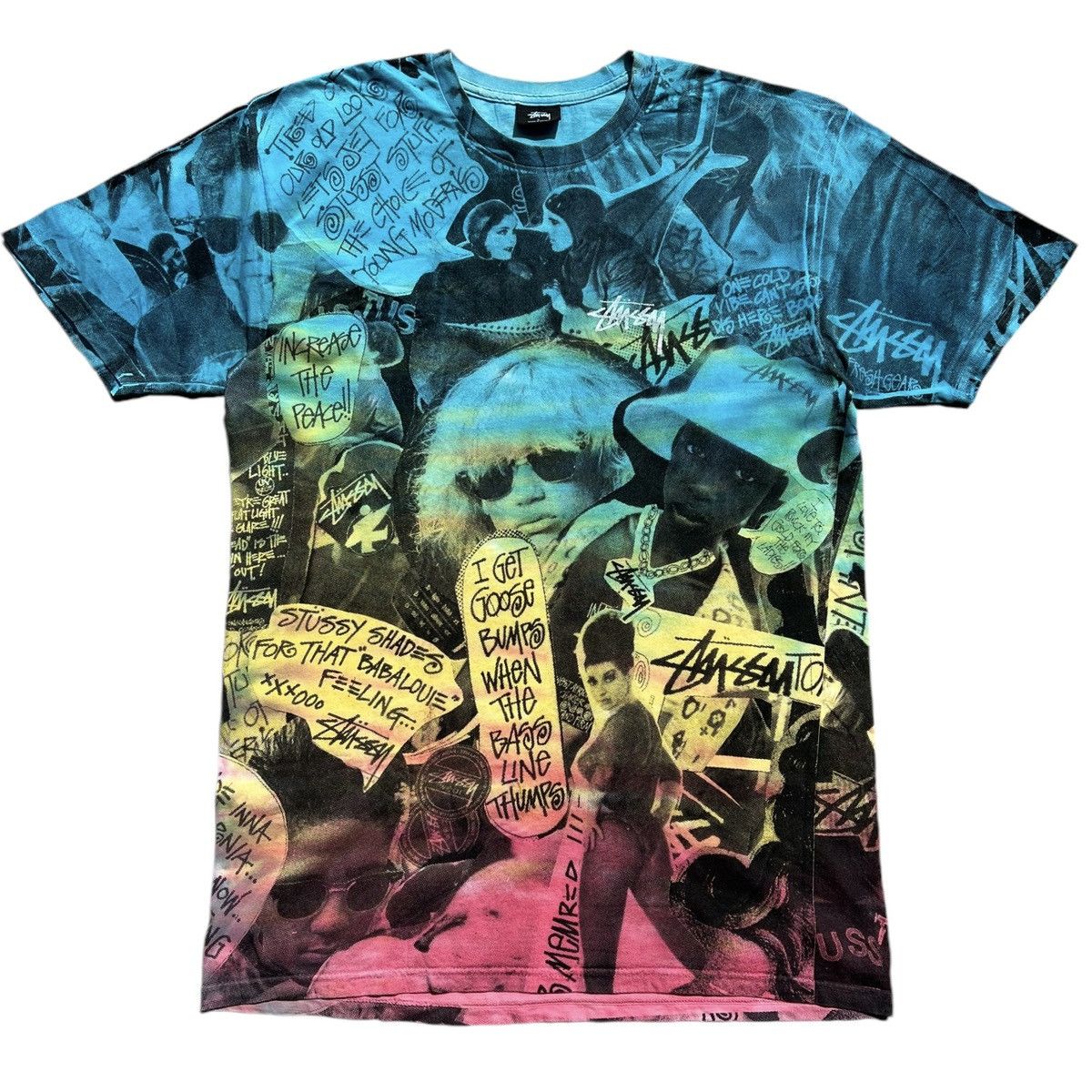 Stussy 🔥GRAIL RARE Vintage 90’s Tye Dye Og Stussy All Over Print Size US L / EU 52-54 / 3 - 2 Thumbnail