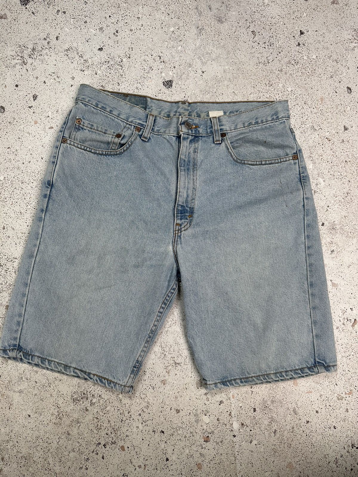 Japanese Brand × Levi's × Vintage Vintage Levi’s 505 Jeans Denim Shorts Men 34 Blue Size US 34 / EU 50 - 4 Thumbnail