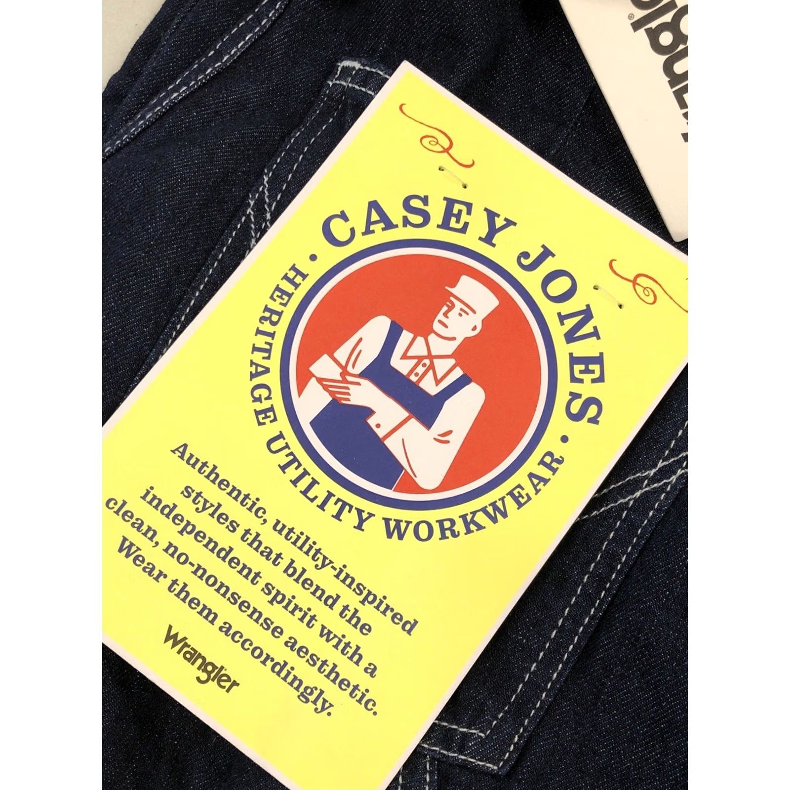 Wrangler Wrangler Jeans Womens 31x31 High Rise Barrel Leg Denim 652 Dark Blue Zip Button Pockets Wide-Leg 100% Cotton Bohemian Retro Western Manjaro? Size 24" / US 00 / IT 34 - 4 Thumbnail