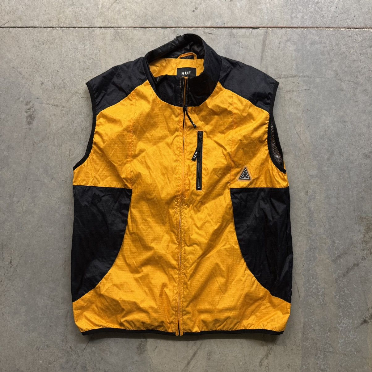Huf HUF Orange/Black Tech Utility Vest Large Size US L / EU 52-54 / 3 - 1 Thumbnail