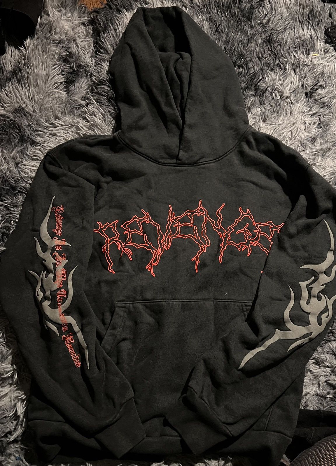 City Morgue × Revenge REVENGE CERBERUS HOODIE Size US S / EU 44-46 / 1 - 1 Thumbnail