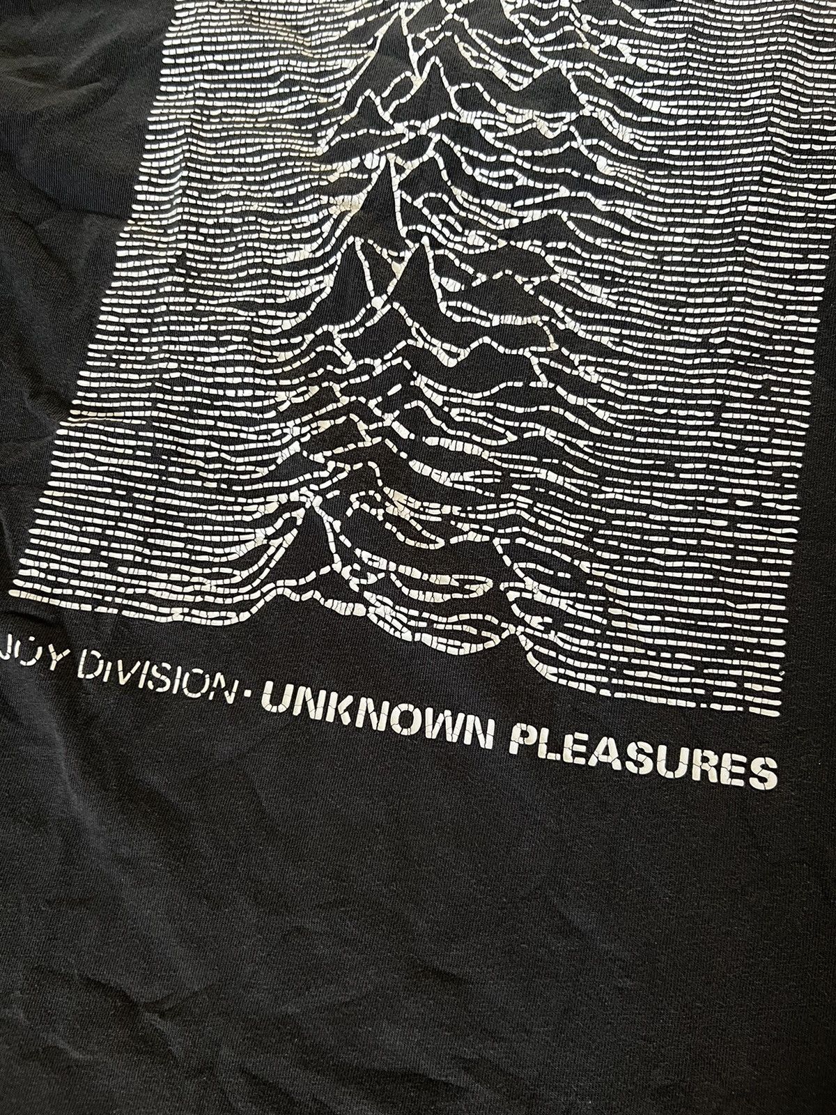 Band Tees × Joy Division × Vintage Y2K JOY DIVISION UNKNOWN PLEASURES VINTAGE STYLE T Shirt Tee Size US S / EU 44-46 / 1 - 2 Thumbnail