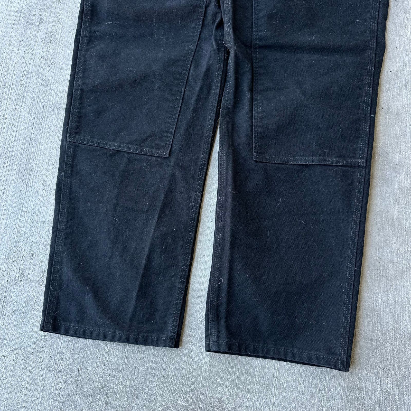 Carhartt × Vintage Carhartt black double knee work wear carpenter pants Size US 39 - 3 Thumbnail