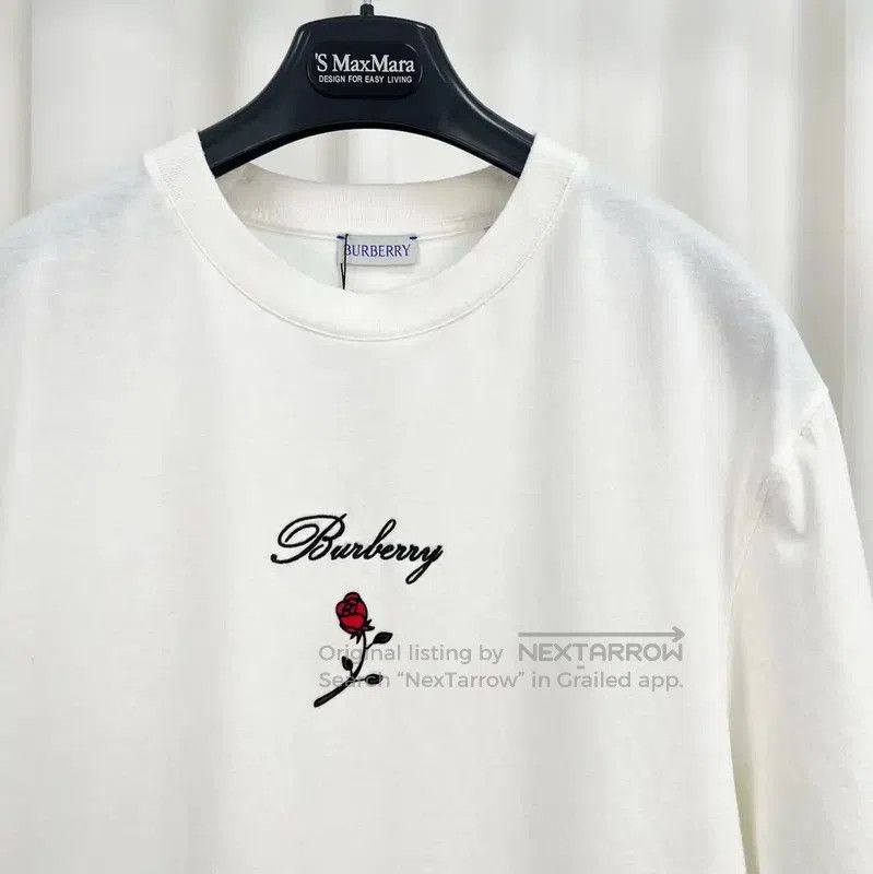 Burberry Burberry Embroidered Logo Short Sleeve T. Size US S / EU 44-46 / 1 - 3 Thumbnail