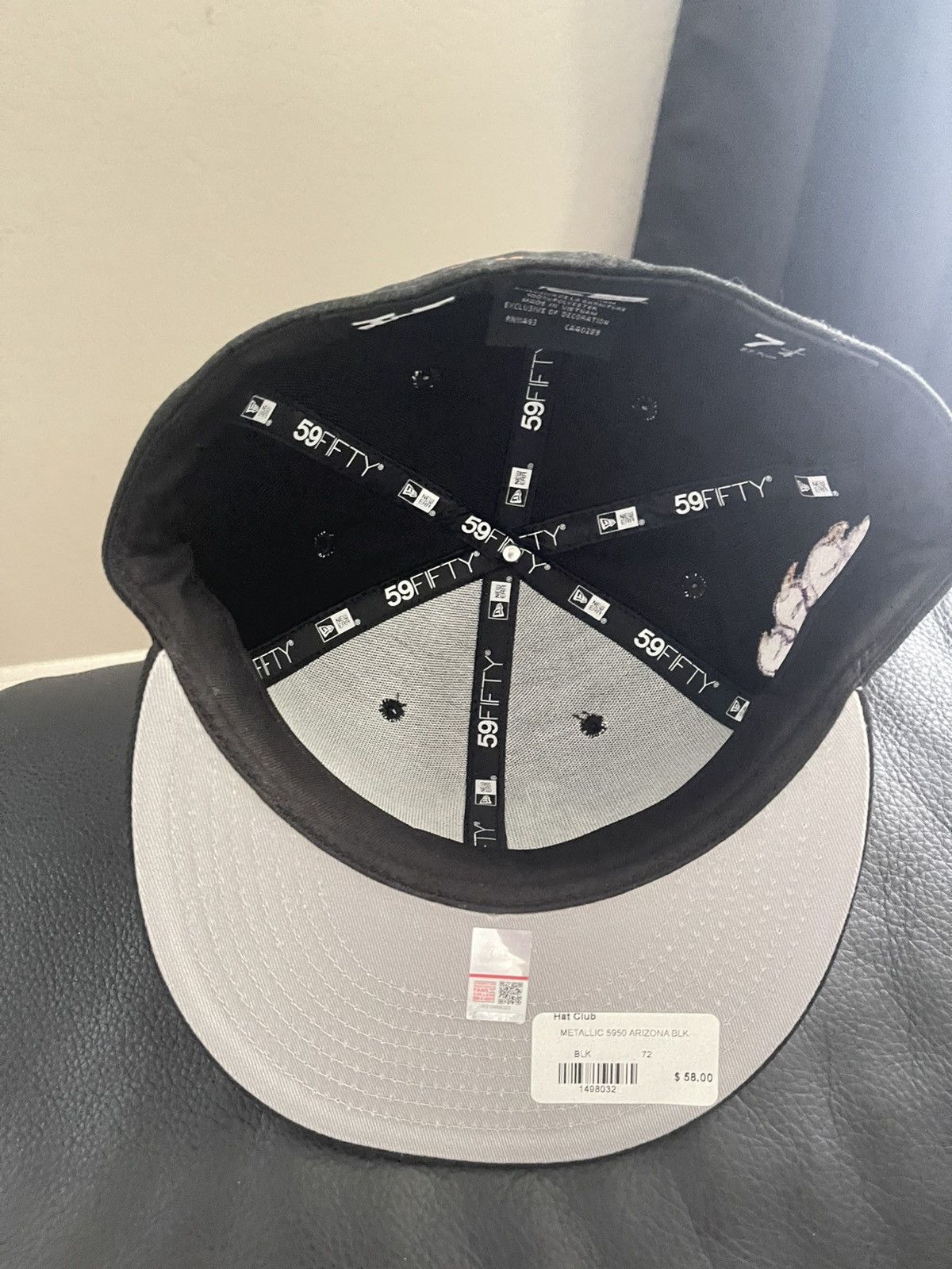 Hat Club New Era 59fifty Metalics Arizona Wildcats Logo Patch Hat Size ONE SIZE - 4 Thumbnail