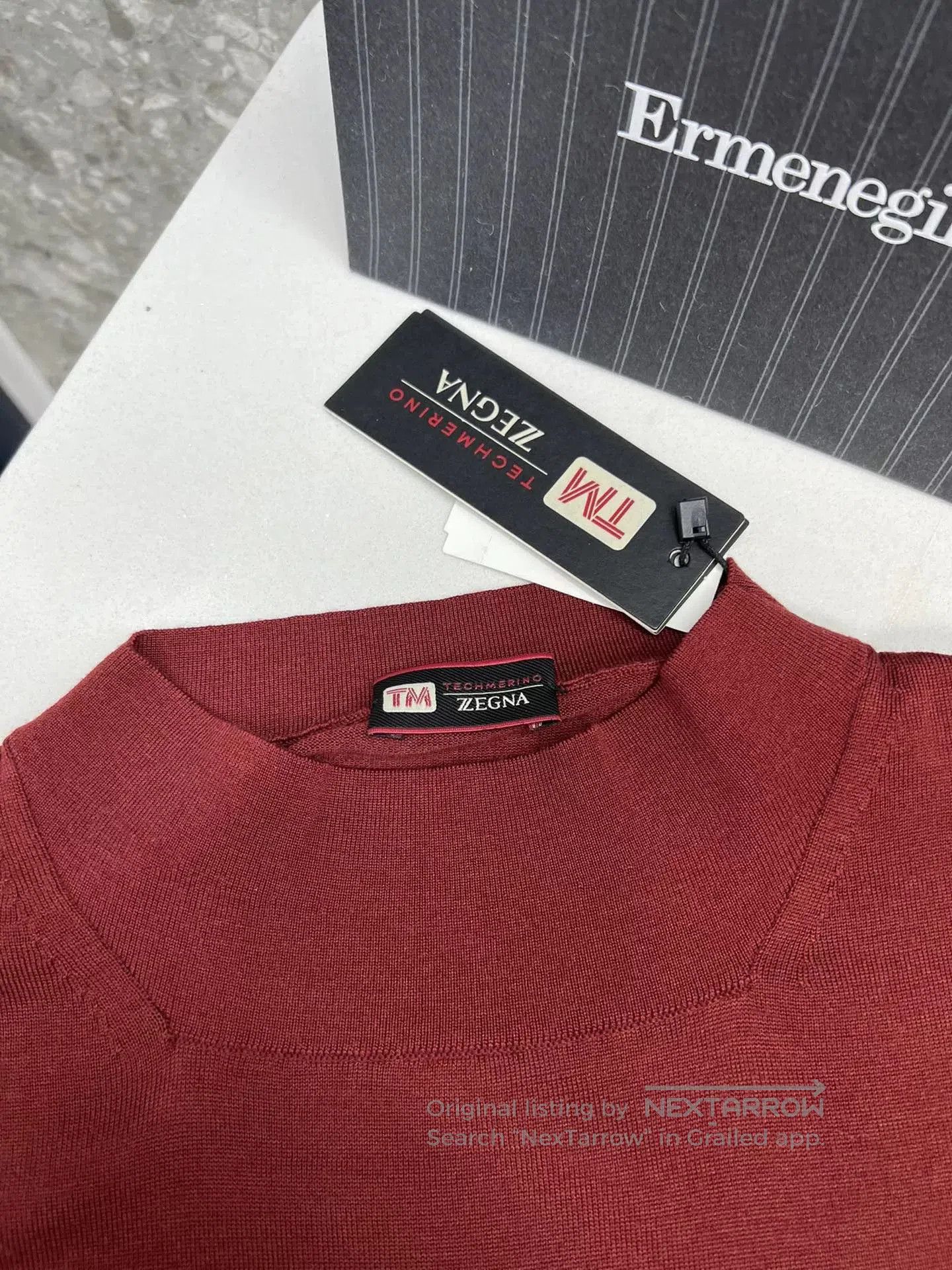 Ermenegildo Zegna Zegna 2023 AW High-Performance Wool Sweater. Size US XL / EU 56 / 4 - 6 Thumbnail