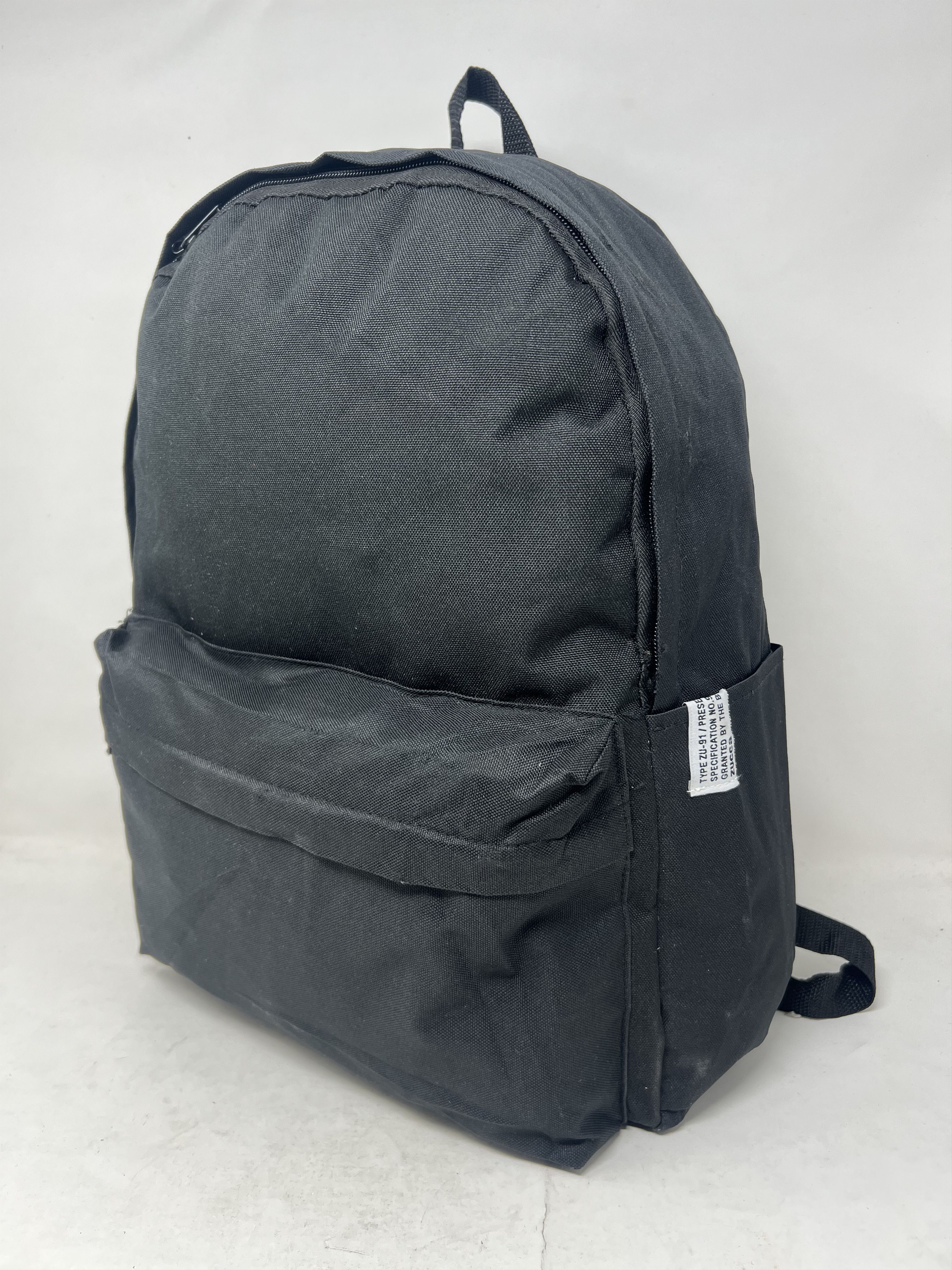 Zucca Zucca Type ZU-91 Black BackPack Size ONE SIZE - 1 Thumbnail
