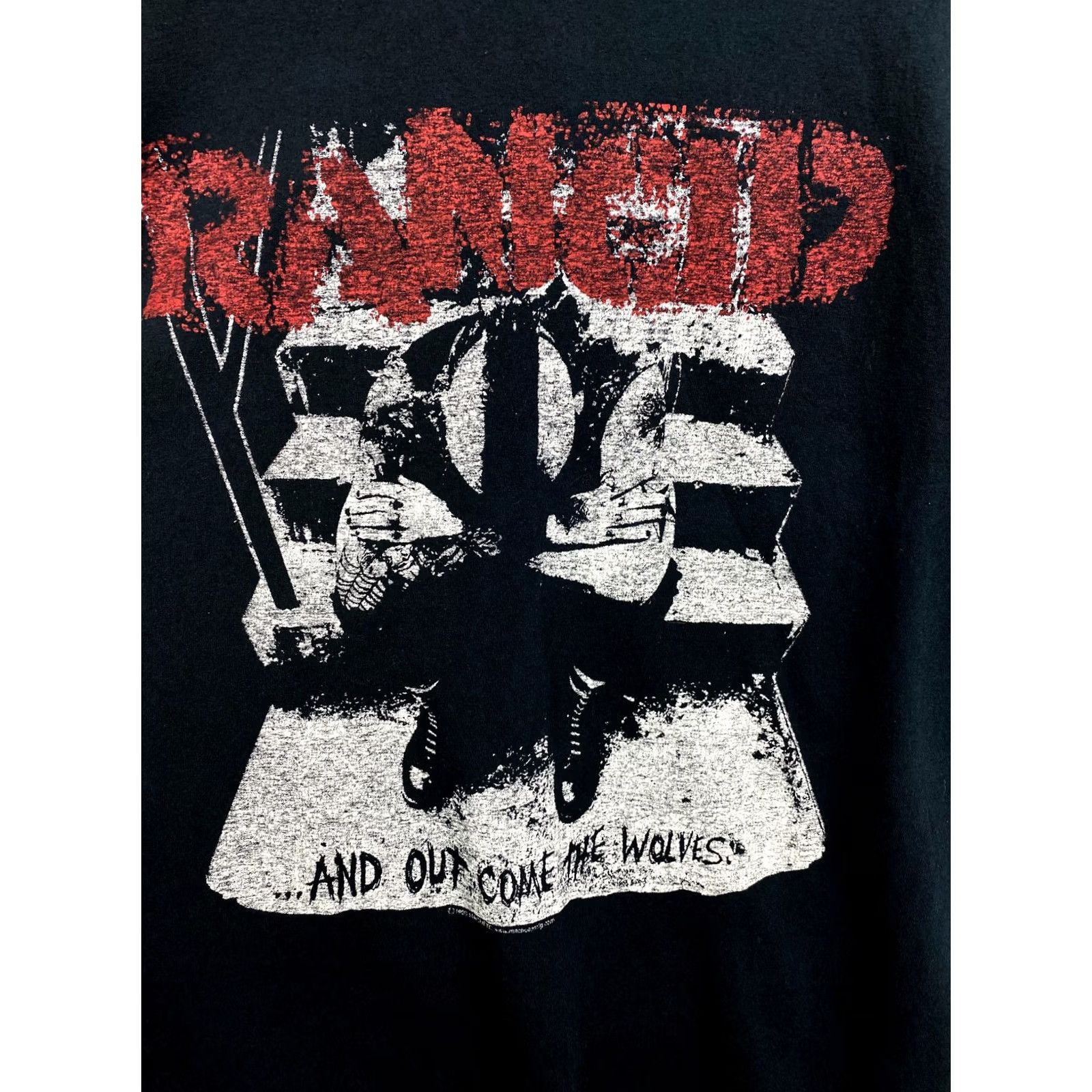 Gildan VINTAGE Rancid band hard rock metal shirt Men L Black T-Shirt Size US L / EU 52-54 / 3 - 6 Thumbnail