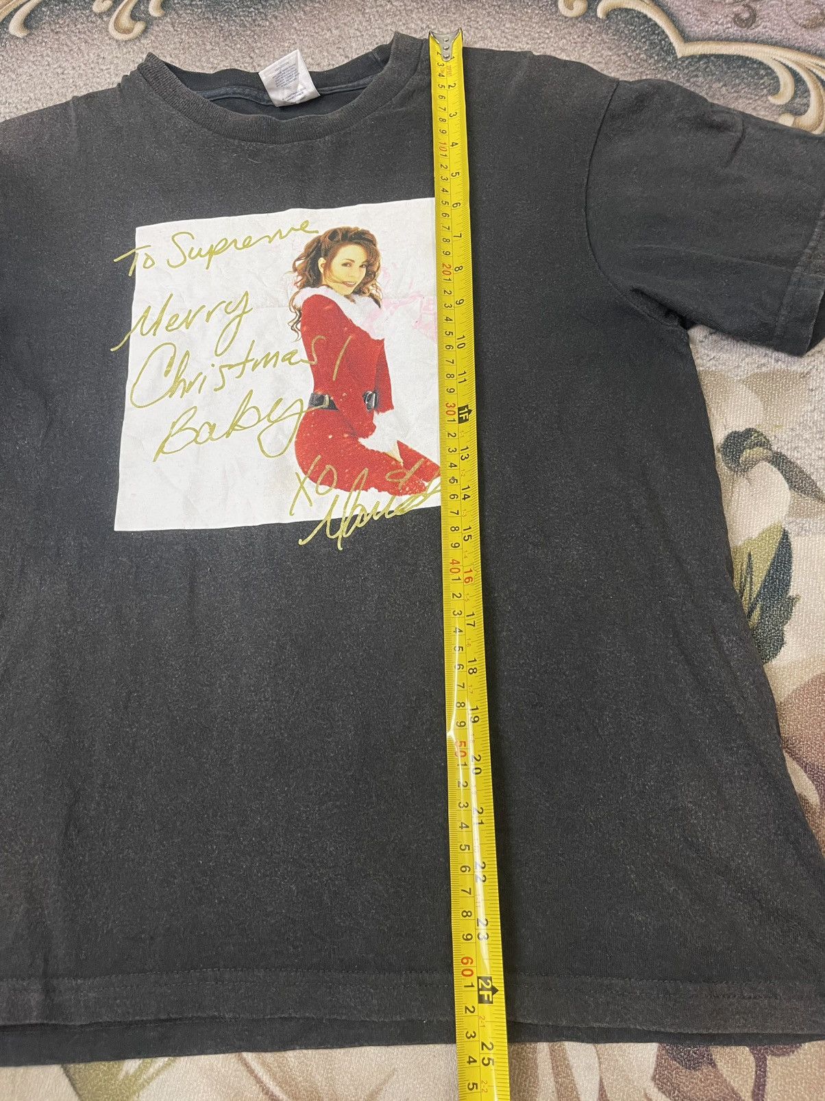 Supreme Supreme Mariah Carey Faded Tshirt Streetwear Size US S / EU 44-46 / 1 - 7 Thumbnail