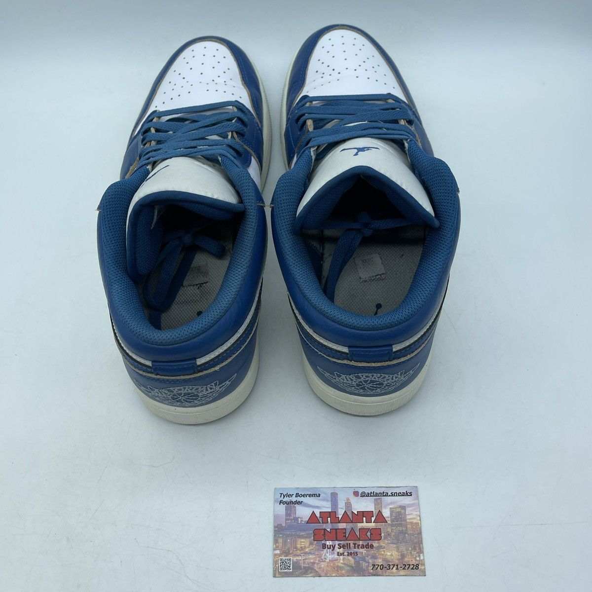 Jordan Brand Air Jordan 1 low industrial blue Size US 11 / EU 44 - 6 Thumbnail