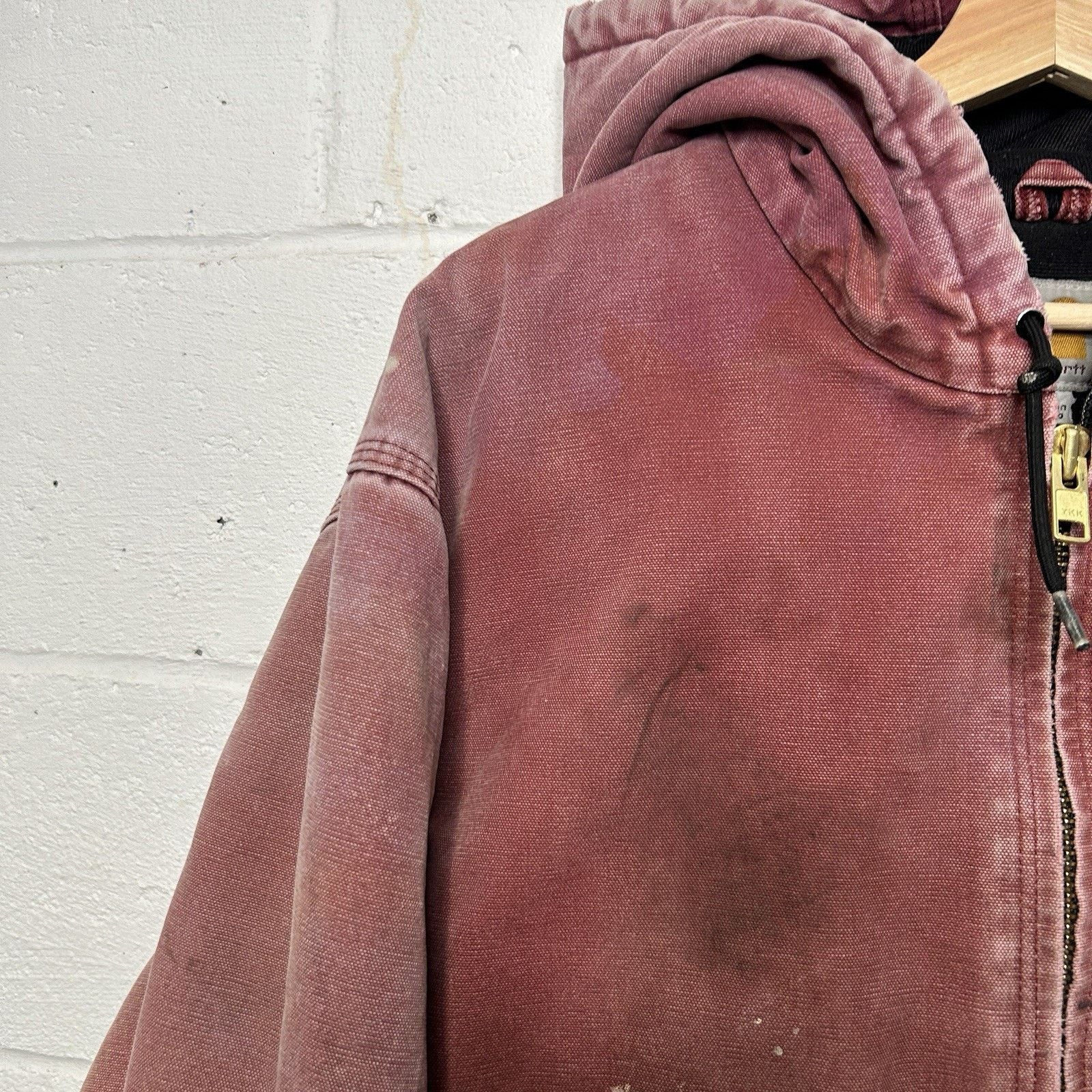 Carhartt Y2K Carhartt Quilted Active Jacket “Dark Red” J130 DKR Size US XL / EU 56 / 4 - 11 Thumbnail