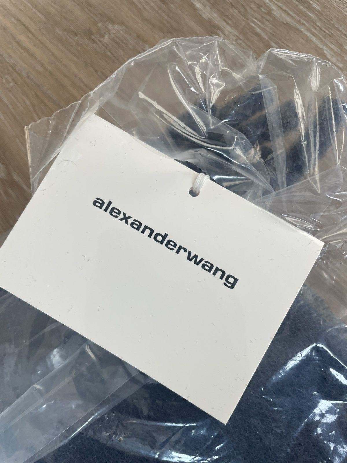 Alexander Wang Alexander Wang Jacquard Logo Scarf in Alpaca-Wool Blend Size ONE SIZE - 3 Thumbnail