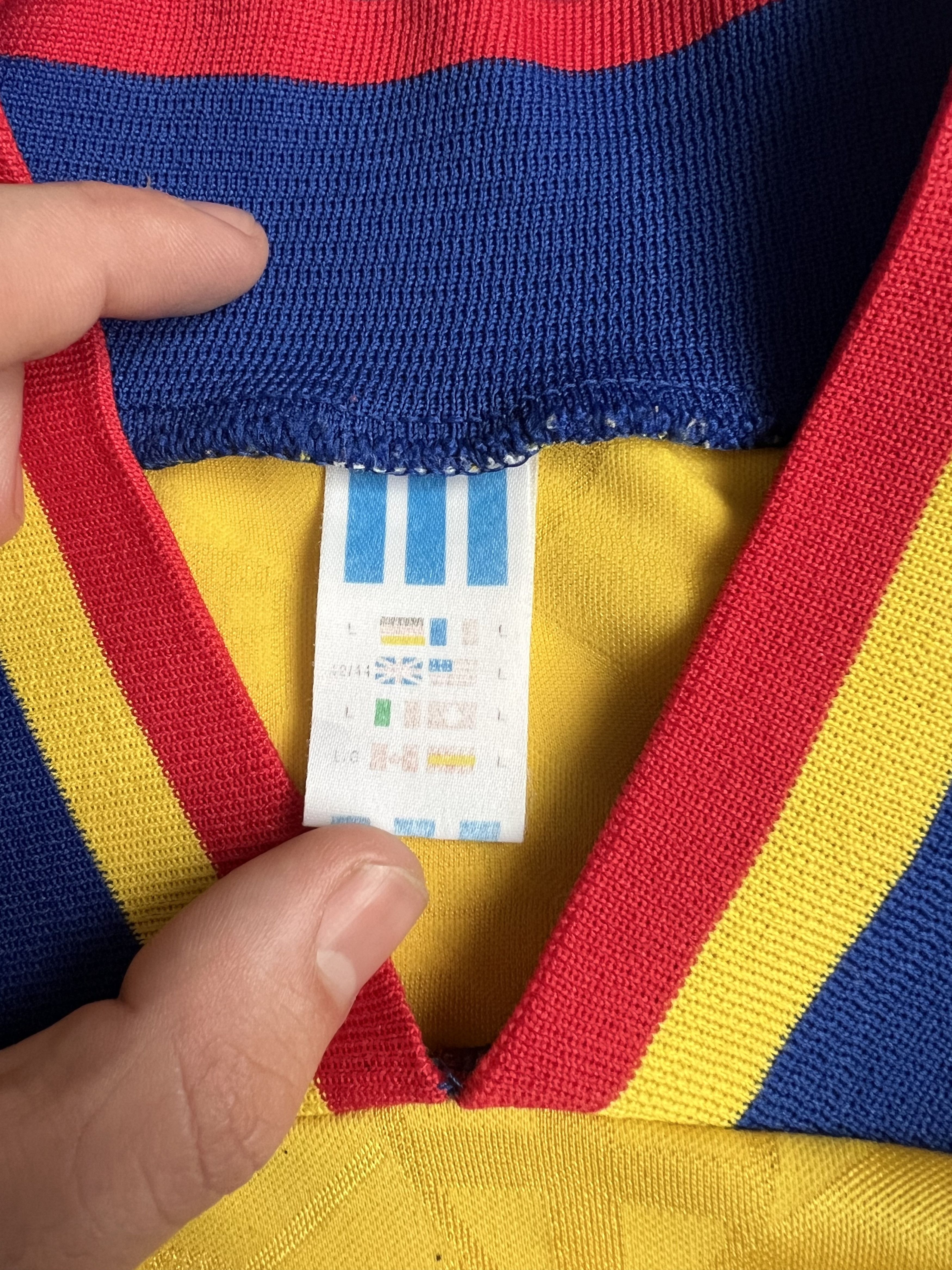 Adidas Sweden Adidas Home Shirt 1994-96 Vintage Size US L / EU 52-54 / 3 - 4 Thumbnail