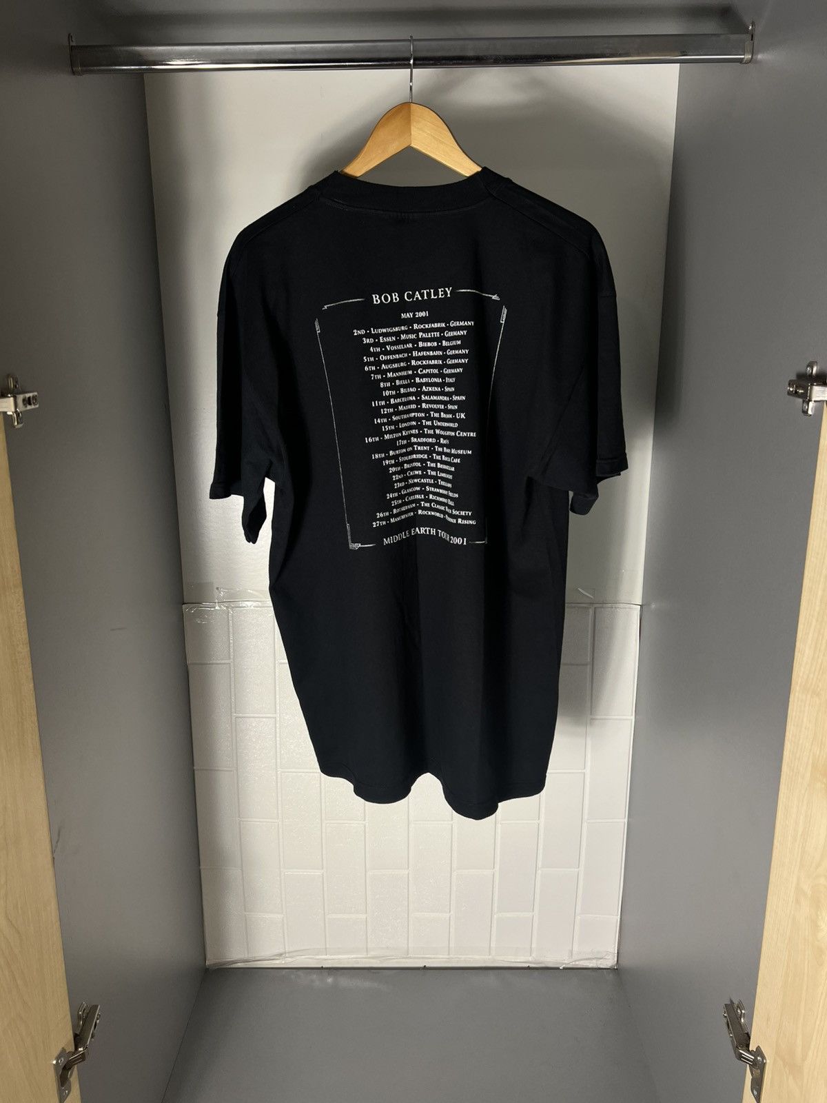 Band Tees VINTAGE BOB CATLEY ALBUM TOUR T-SHIRT ROXK METAL RETRO 90s Size US XL / EU 56 / 4 - 9 Thumbnail