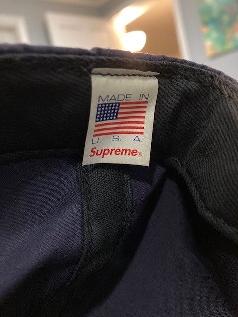 Supreme Supreme Navy Bling Box Logo Hat (SS2013) Size ONE SIZE - 3 Thumbnail