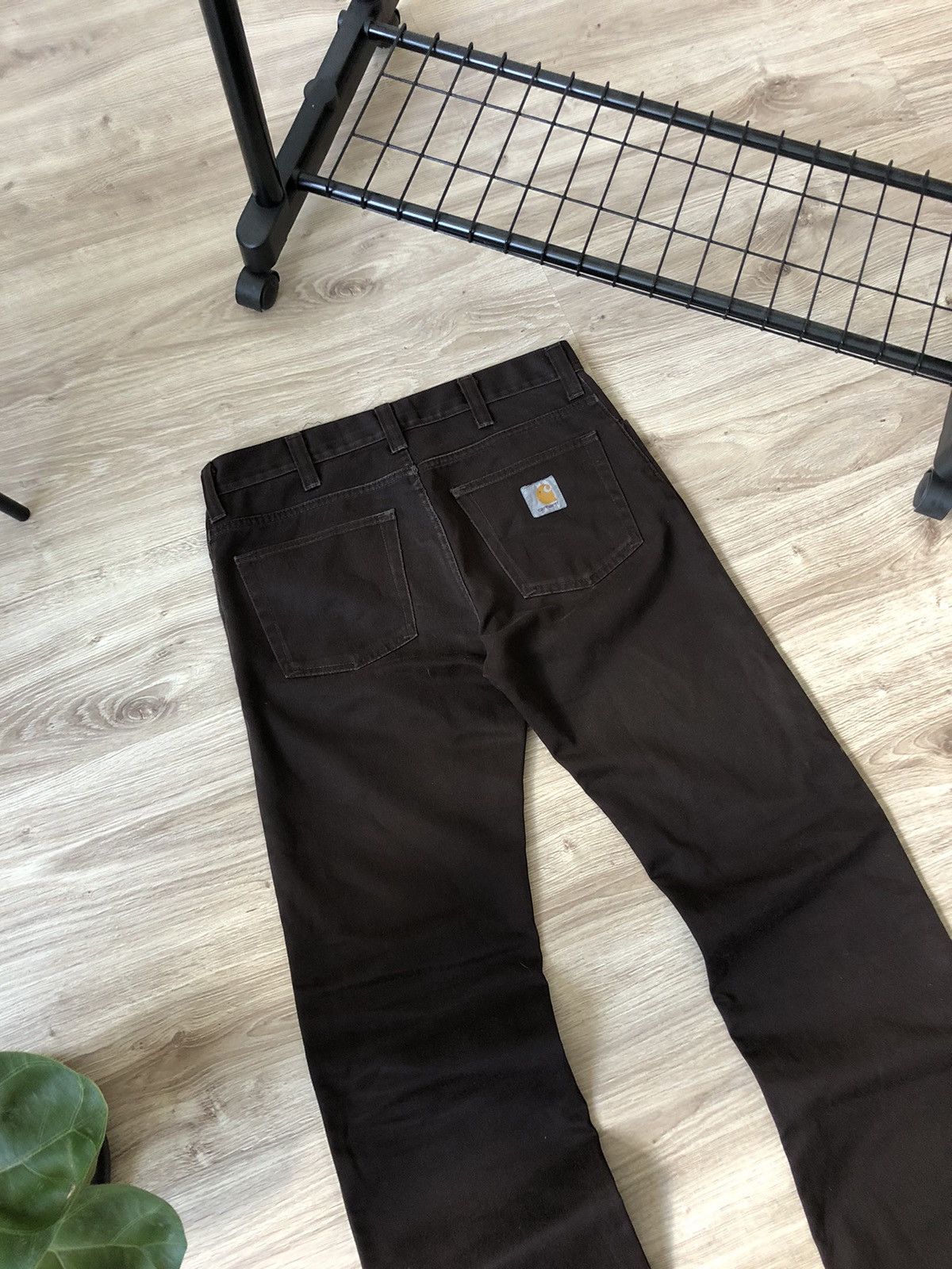 Carhartt Vintage Carhartt WIP Work Wear Brown Rockin’ Pant Y2K Size US 32 / EU 48 - 2 Thumbnail