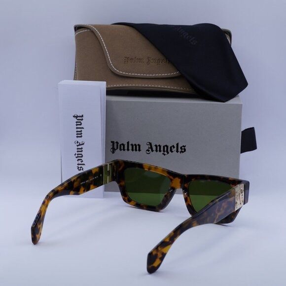 Palm Angels Palm Angels PERI10J MAGNOLIA 6055 Sunglasses Havana Frame Size ONE SIZE - 9 Thumbnail