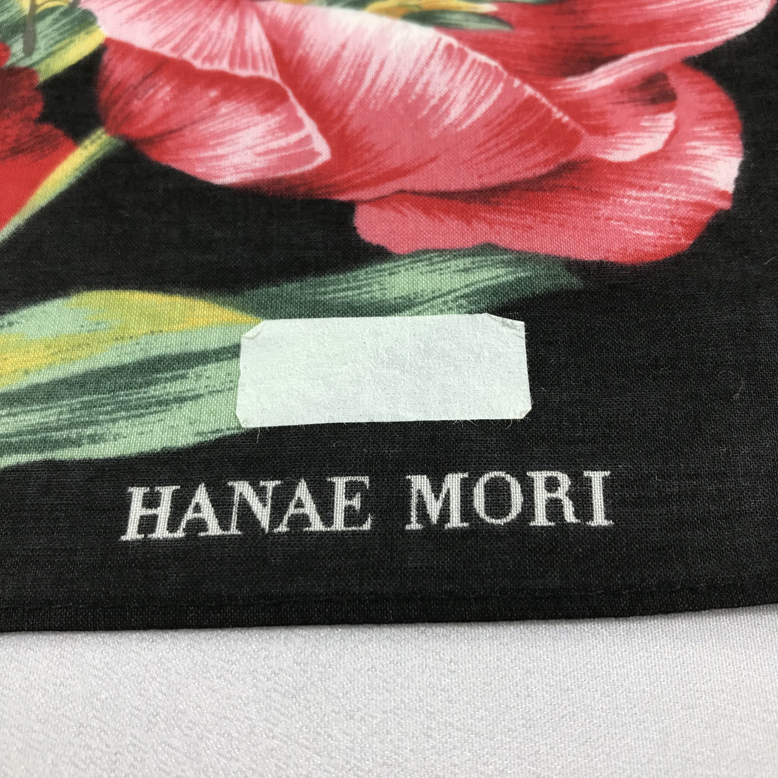Hanae Mori Hanae Mori Floral Handkerchief Neckerchief Bandana H658 Size ONE SIZE - 3 Thumbnail
