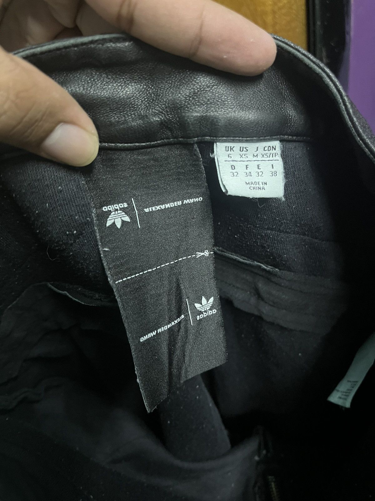 Adidas × Alexander Wang × If Six Was Nine Adidas x Alexander Wang RTW Leather Pants Size 26" / US 2 / IT 38 - 9 Thumbnail