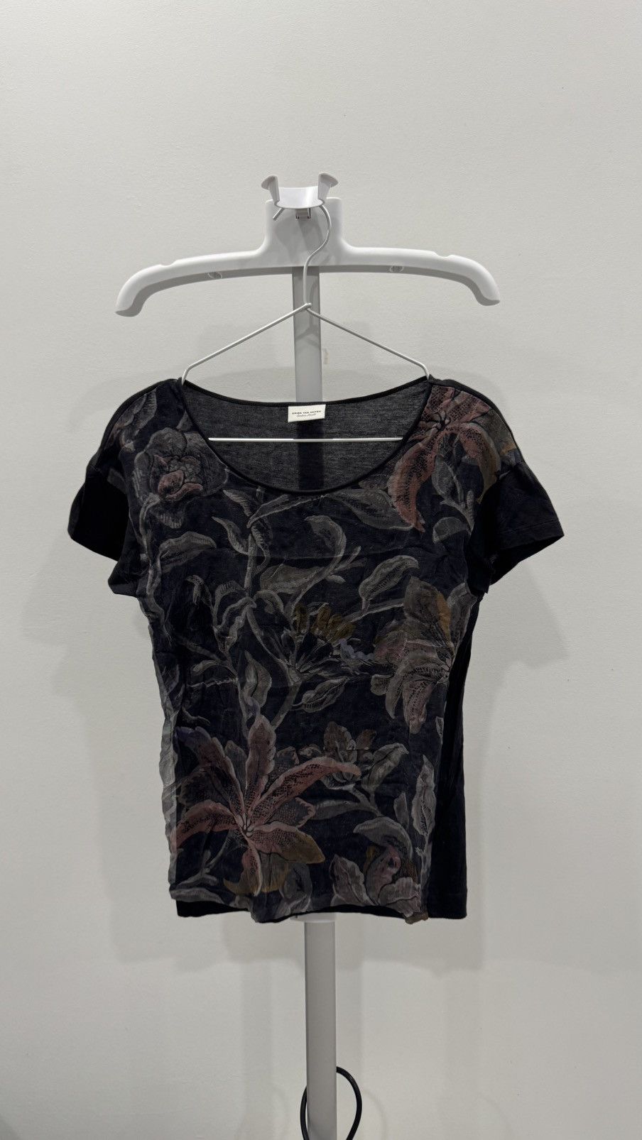 Dries Van Noten Dries Van Noten Silk Overlay Tropical Tee Size XS / US 0-2 / IT 36-38 - 1 Thumbnail