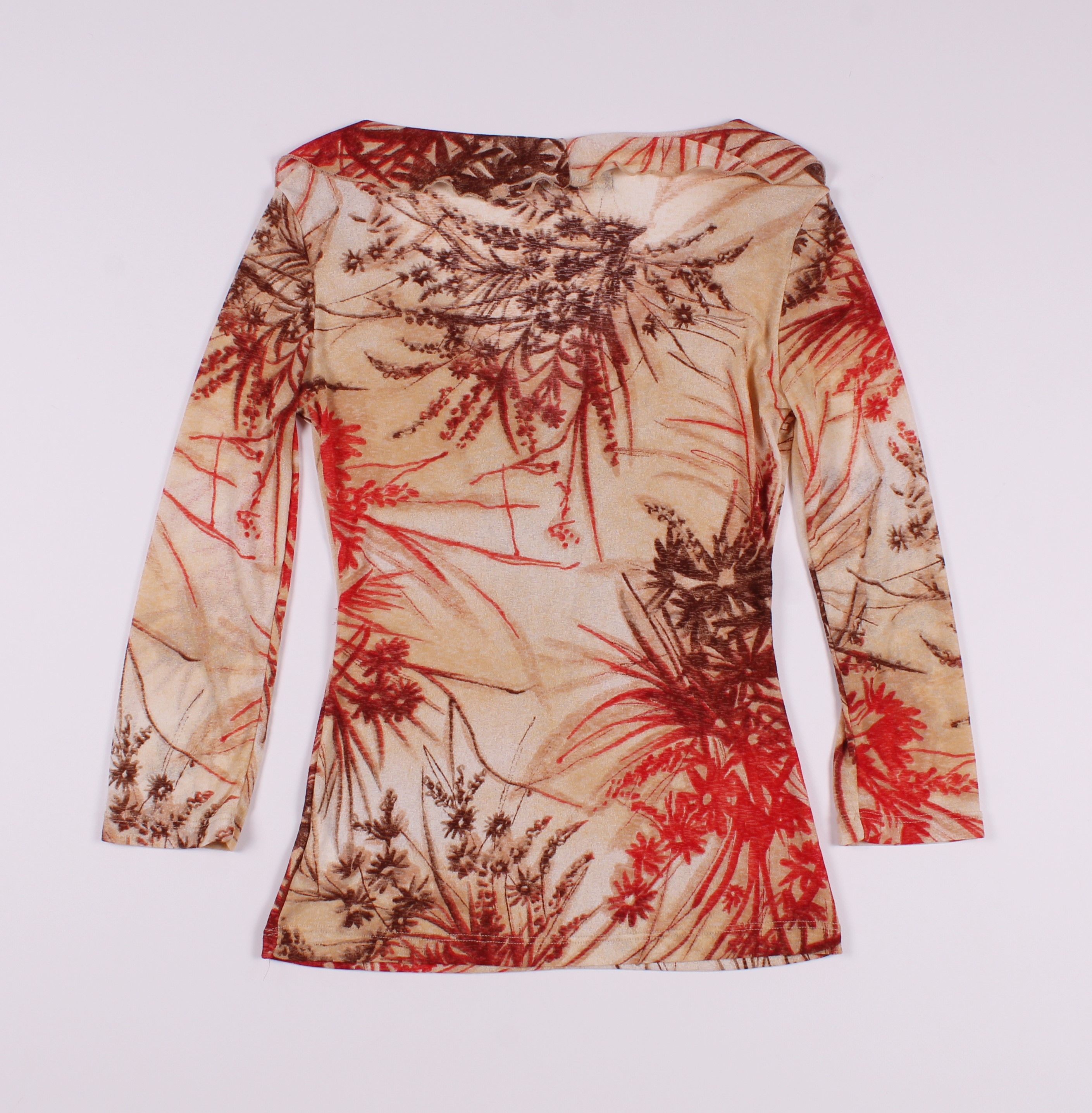 Other Vintage Y2K Mesh Flora Printed Blouse Top Size S / US 4 / IT 40 - 10 Thumbnail