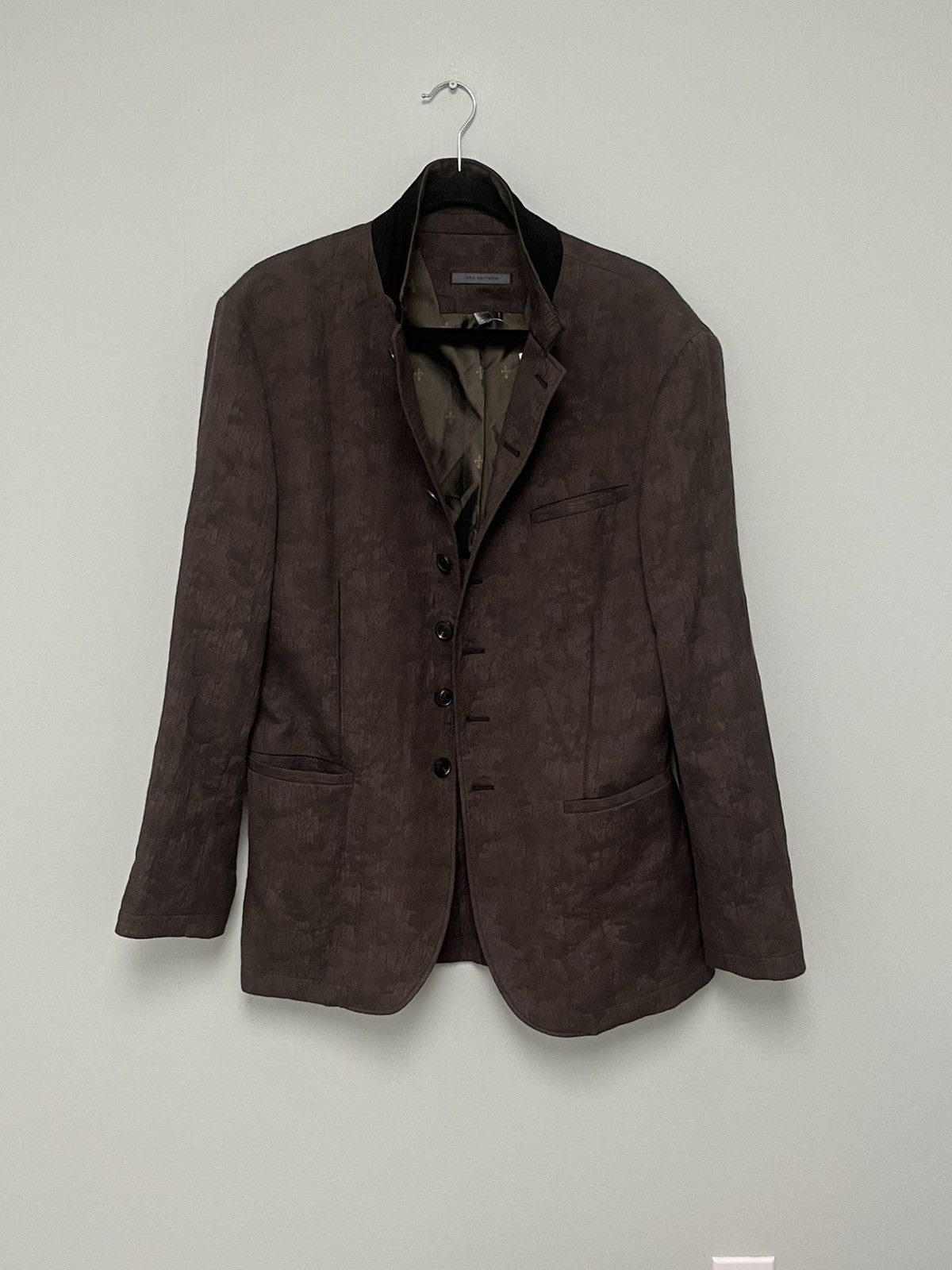 John Varvatos Woodward Multibutton Jacquard Jacket medium Size US M / EU 48-50 / 2 - 1 Thumbnail