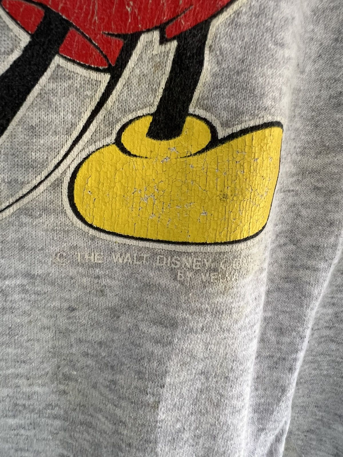 Mickey Mouse 🔥True Vintage Velva Sheen Mickey Mouse Crewneck Sweatshirt Size US M / EU 48-50 / 2 - 10 Thumbnail