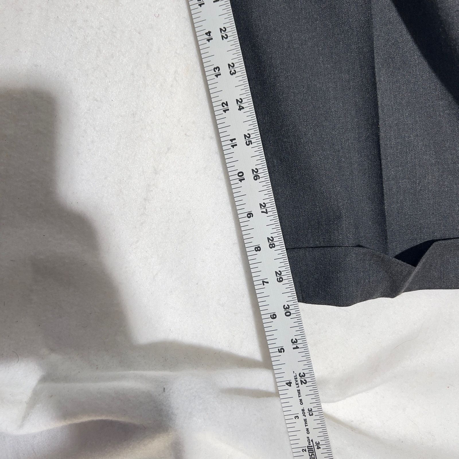 Perry Ellis Perry Ellis Portfolio 100% Wool Pant Men 38S W x 30L Size US 38 / EU 54 - 7 Thumbnail