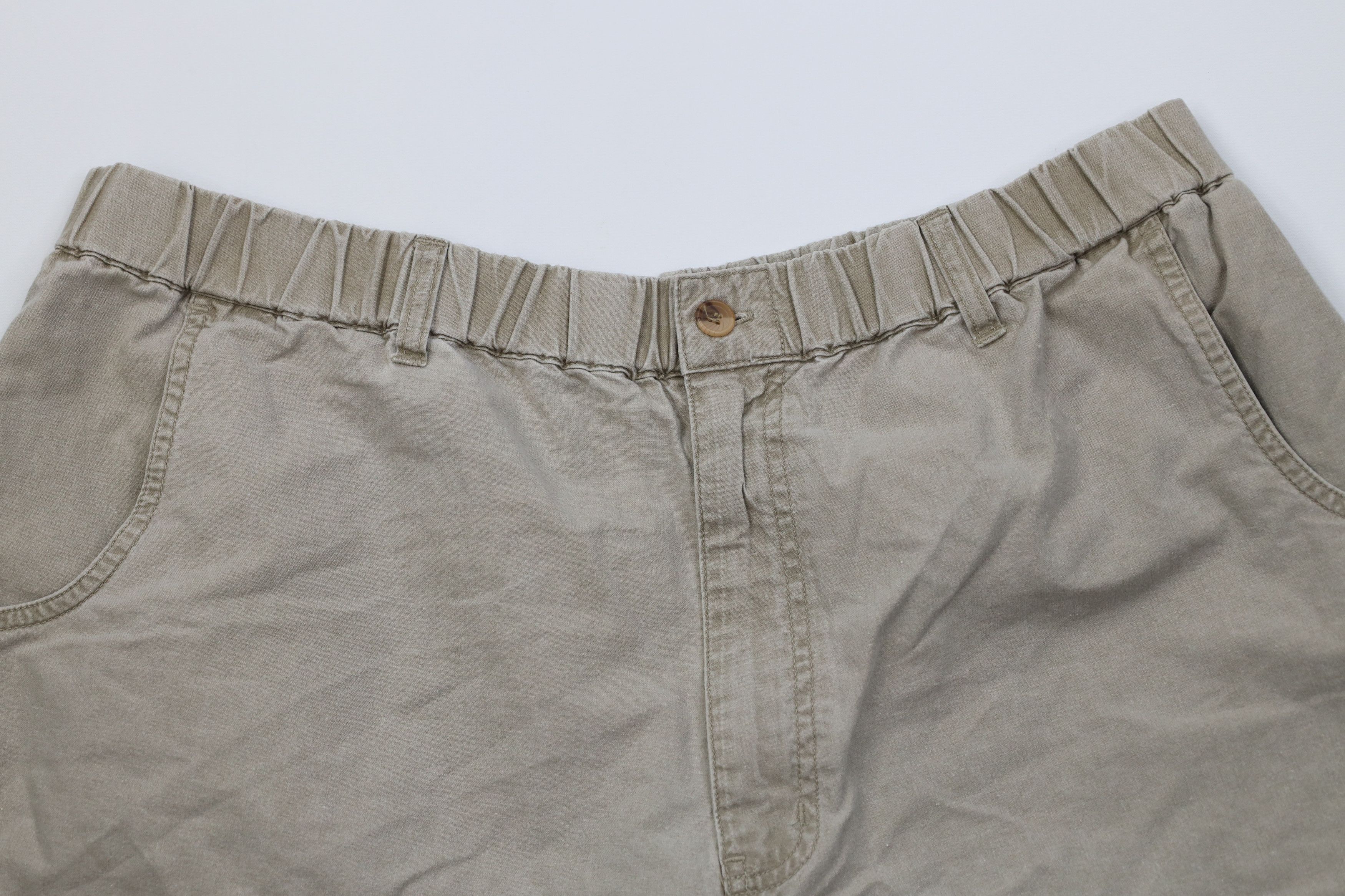 Vintage Vintage 90s Streetwear Stonewash Above Knee Chino Shorts Size US 36 / EU 52 - 2 Thumbnail
