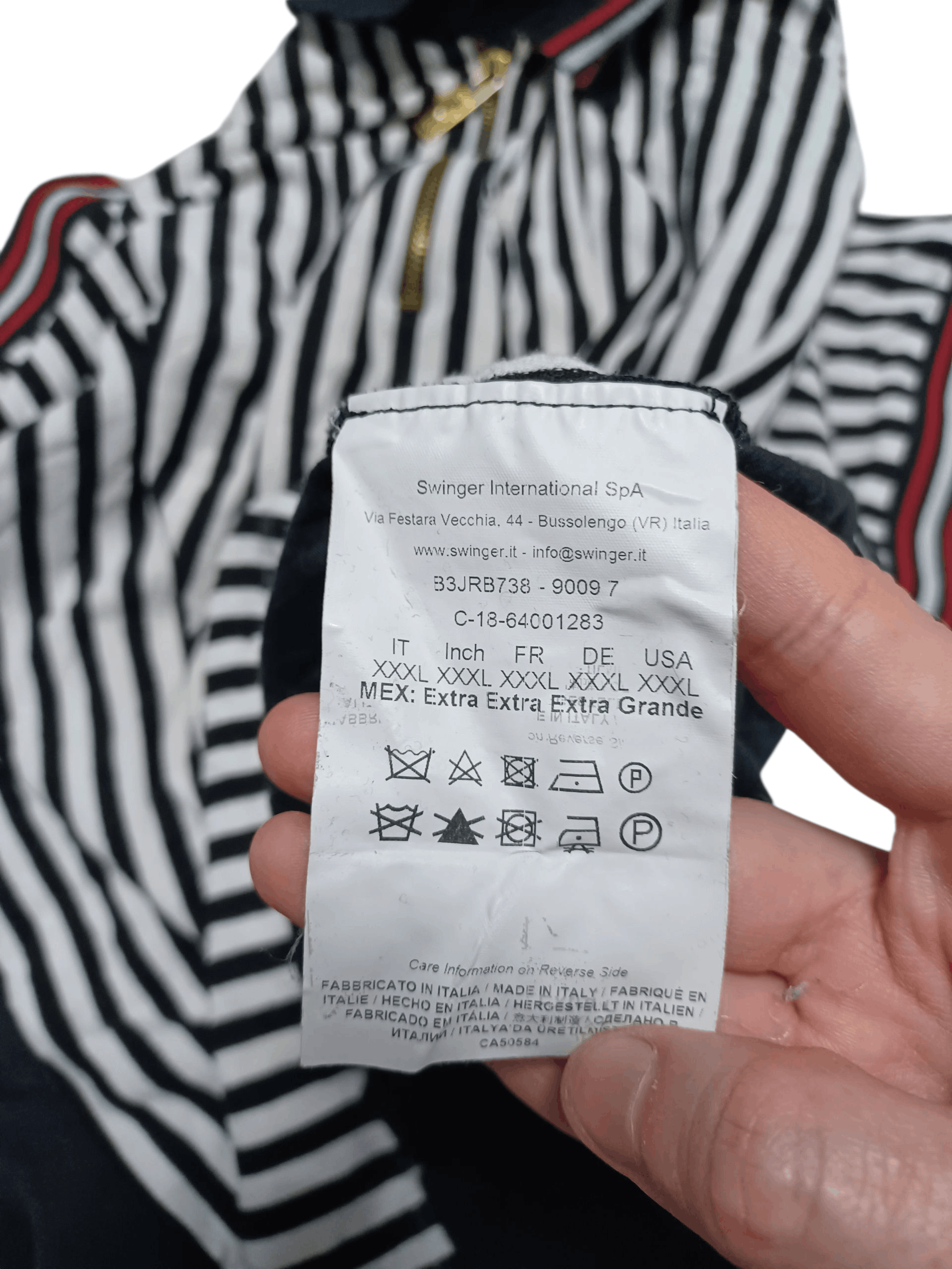 Cavalli Class CAVALLI CLASS DISTRESSED VINTAGE LUXURY POLO SHIRT DESIGNER Size US XXL / EU 58 / 5 - 8 Thumbnail