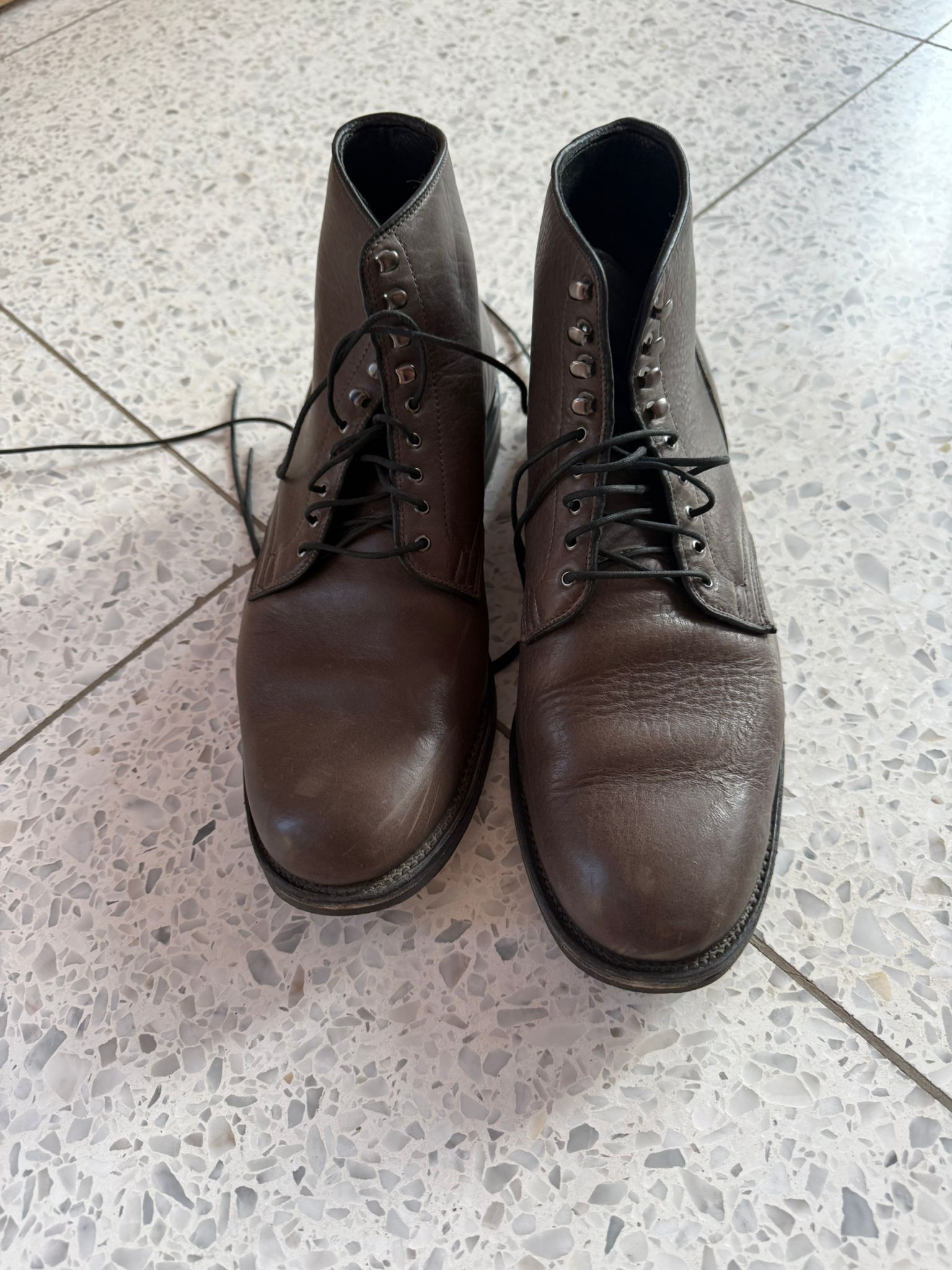 Viberg Viberg Service boot Grey 2030 Guidi leather 10UK Size US 11 / EU 44 - 1 Thumbnail