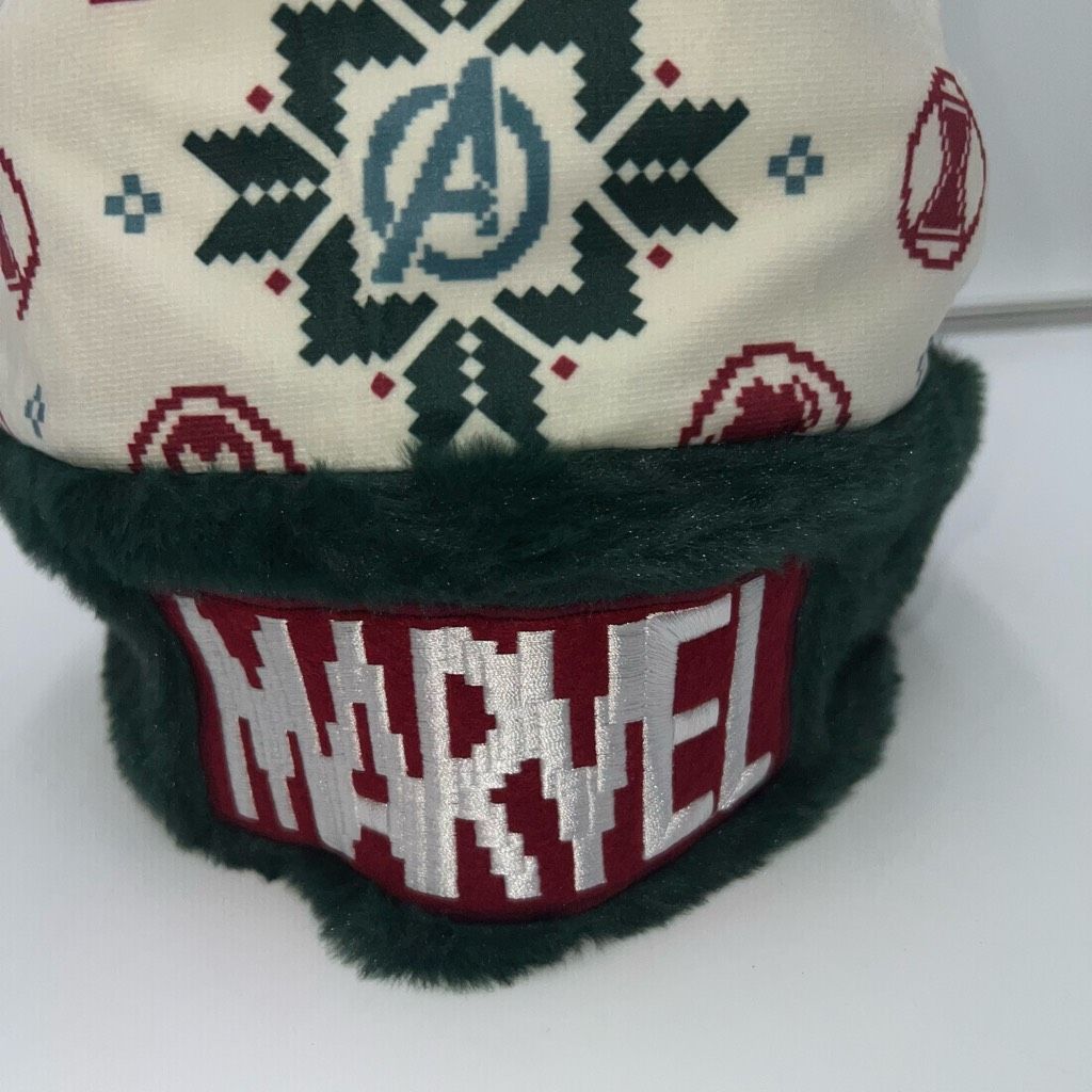 Disney Marvel Disney Parks Plush Christmas Elf Hat With Pom Pom Size ONE SIZE - 3 Thumbnail
