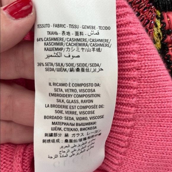 Gucci Gucci Cashmere Moth Net-a-Porter Capsule 2016 Crew Neck Emb Size XS / US 0-2 / IT 36-38 - 8 Thumbnail