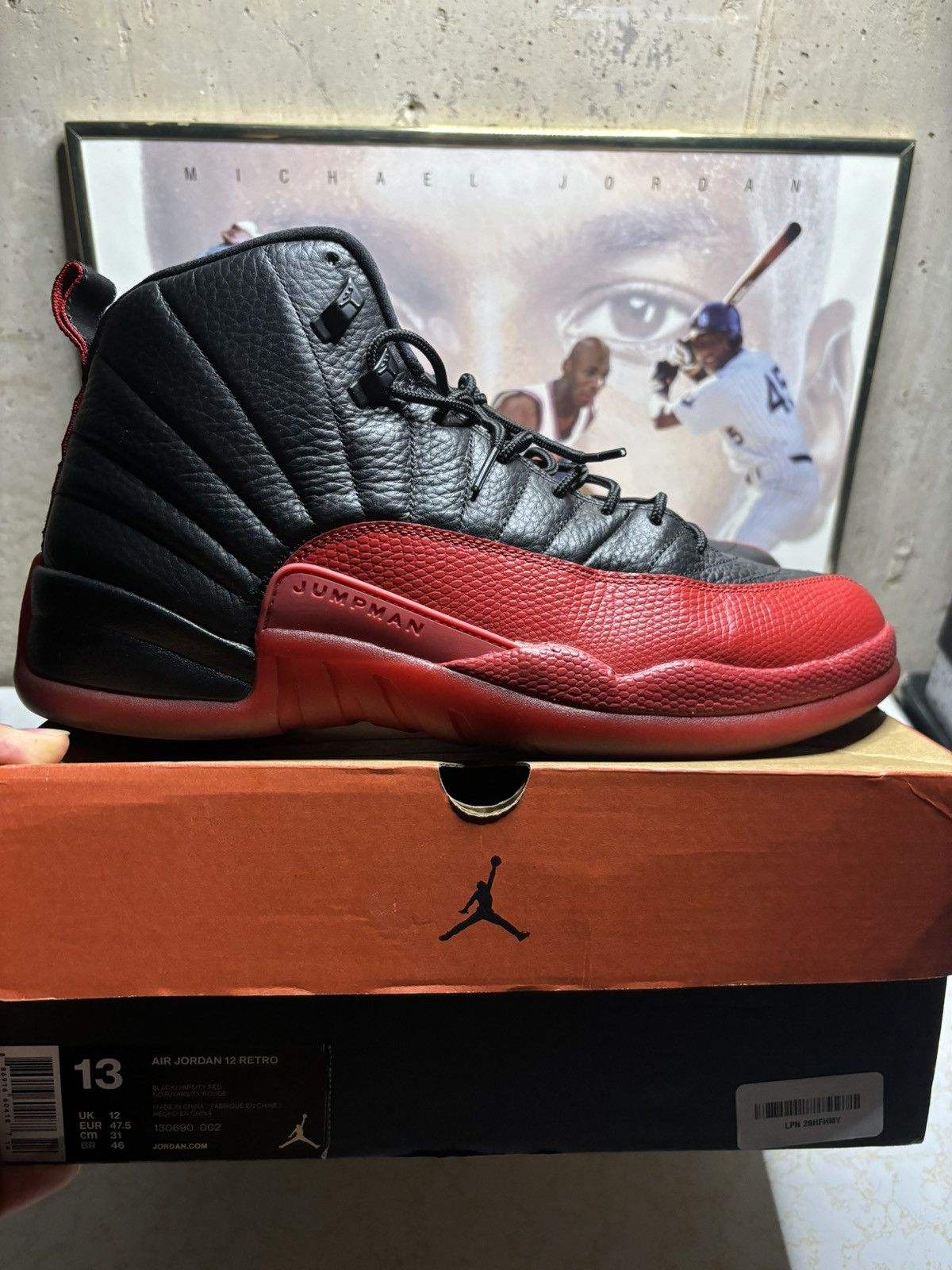 Jordan Retro 12 ‘flu game’