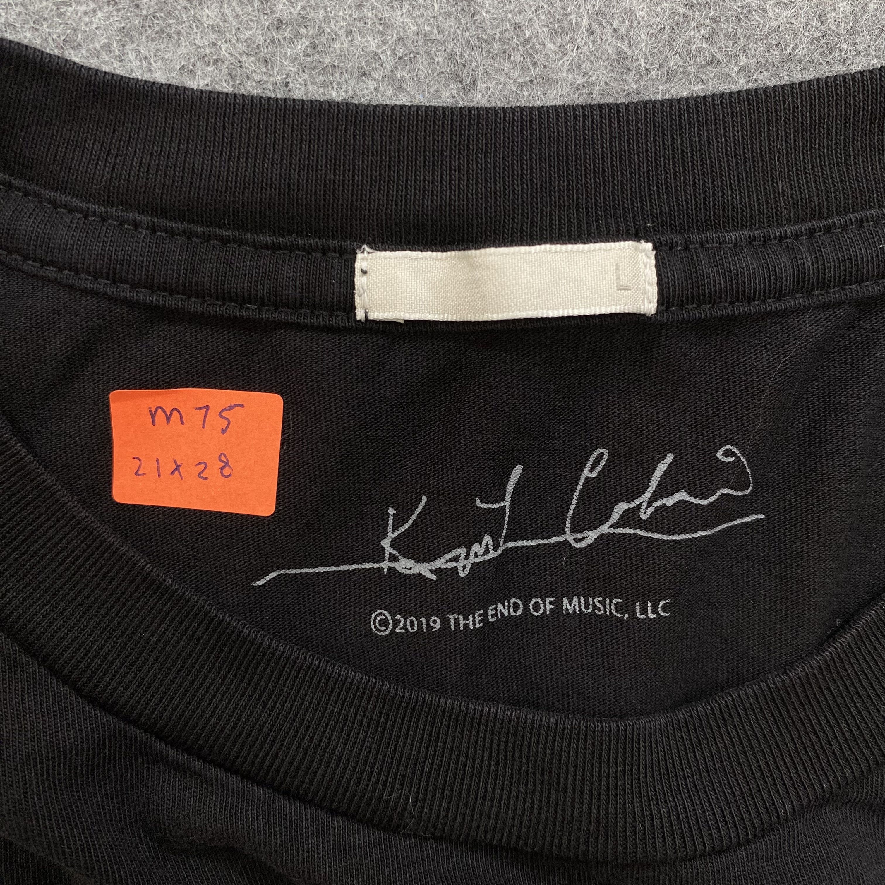Band Tees Rare 2019 GU x Kurt Cobain Signature Tee-M075 Size US L / EU 52-54 / 3 - 3 Thumbnail