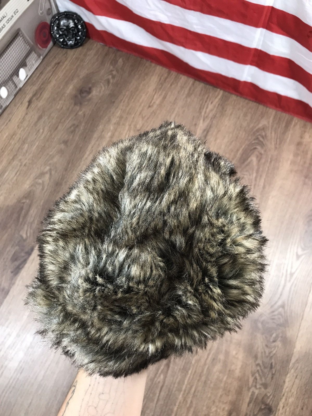 Japanese Brand × Vintage Vintage Fuzzy Mohair Hat Drill Size ONE SIZE - 5 Thumbnail