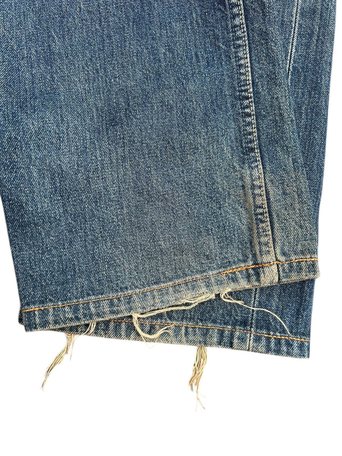 Kapital Vintage Wrangler Blue Bell Selvedge Distressed Denim Jeans Size US 29 - 14 Thumbnail
