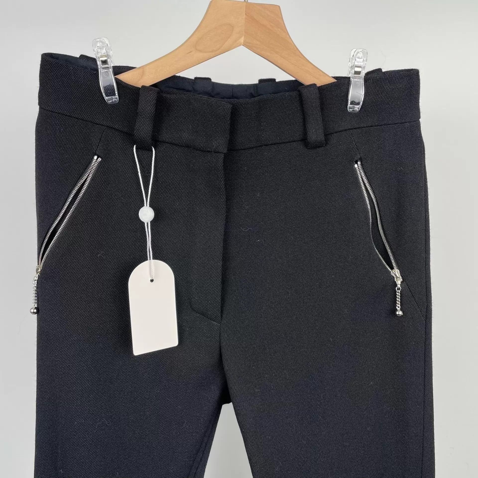 Louis Vuitton LV Cotton Black Dress Trousers Size 36 Size US 36 / EU 52 - 8 Thumbnail