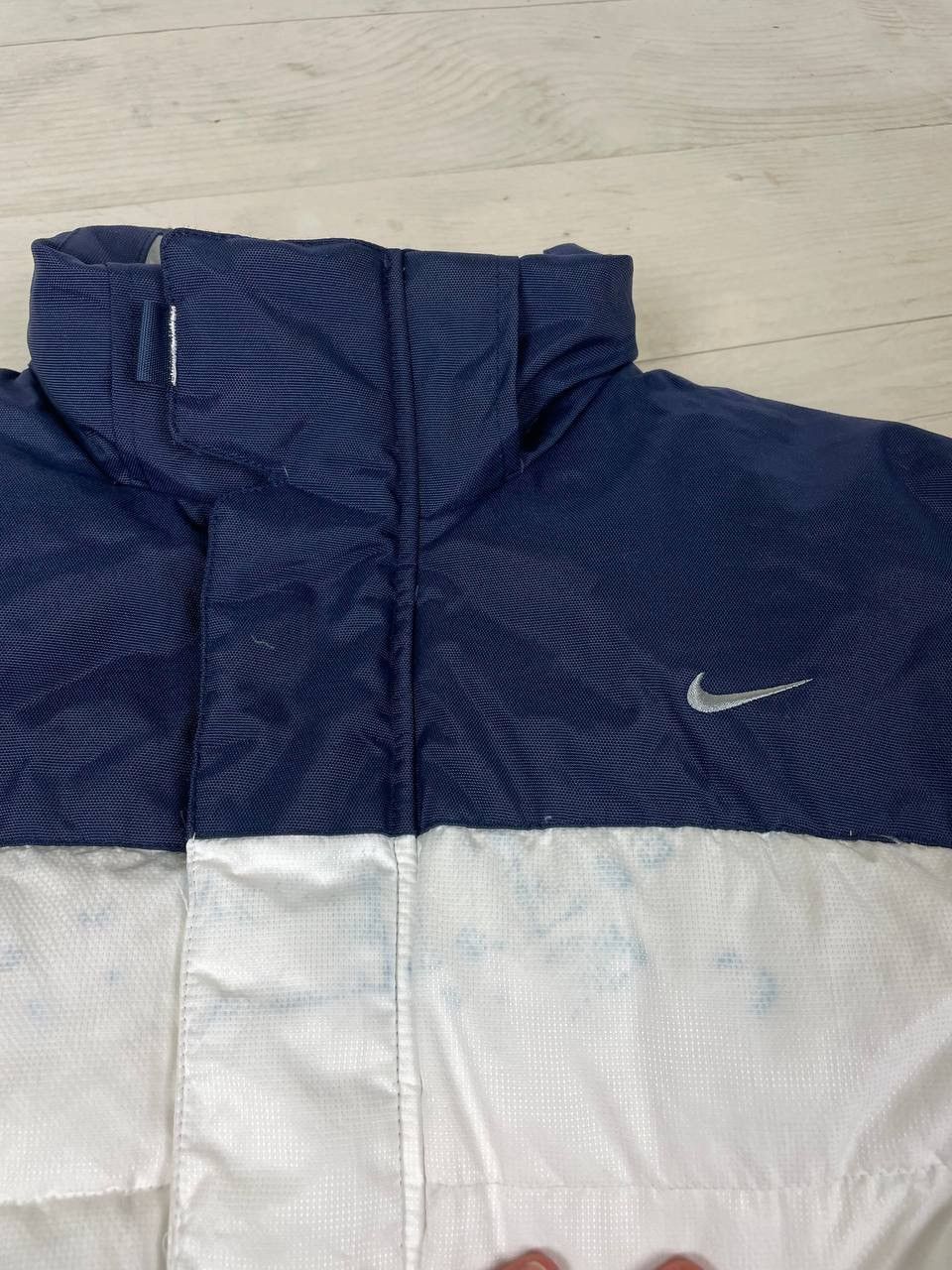 Nike Vintage Nike Puffer Down Jacket Swoosh Drill 00s Size US M / EU 48-50 / 2 - 7 Thumbnail