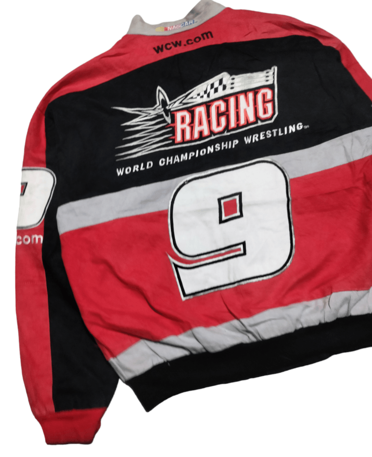 NASCAR RARE🔥 Vintage WCW Nascar Jacket Size US M / EU 48-50 / 2 - 9 Thumbnail