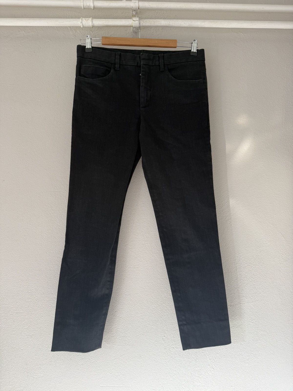 Prada Slim Black Indigo Denim Jeans Size US 32 / EU 48 - 1 Thumbnail