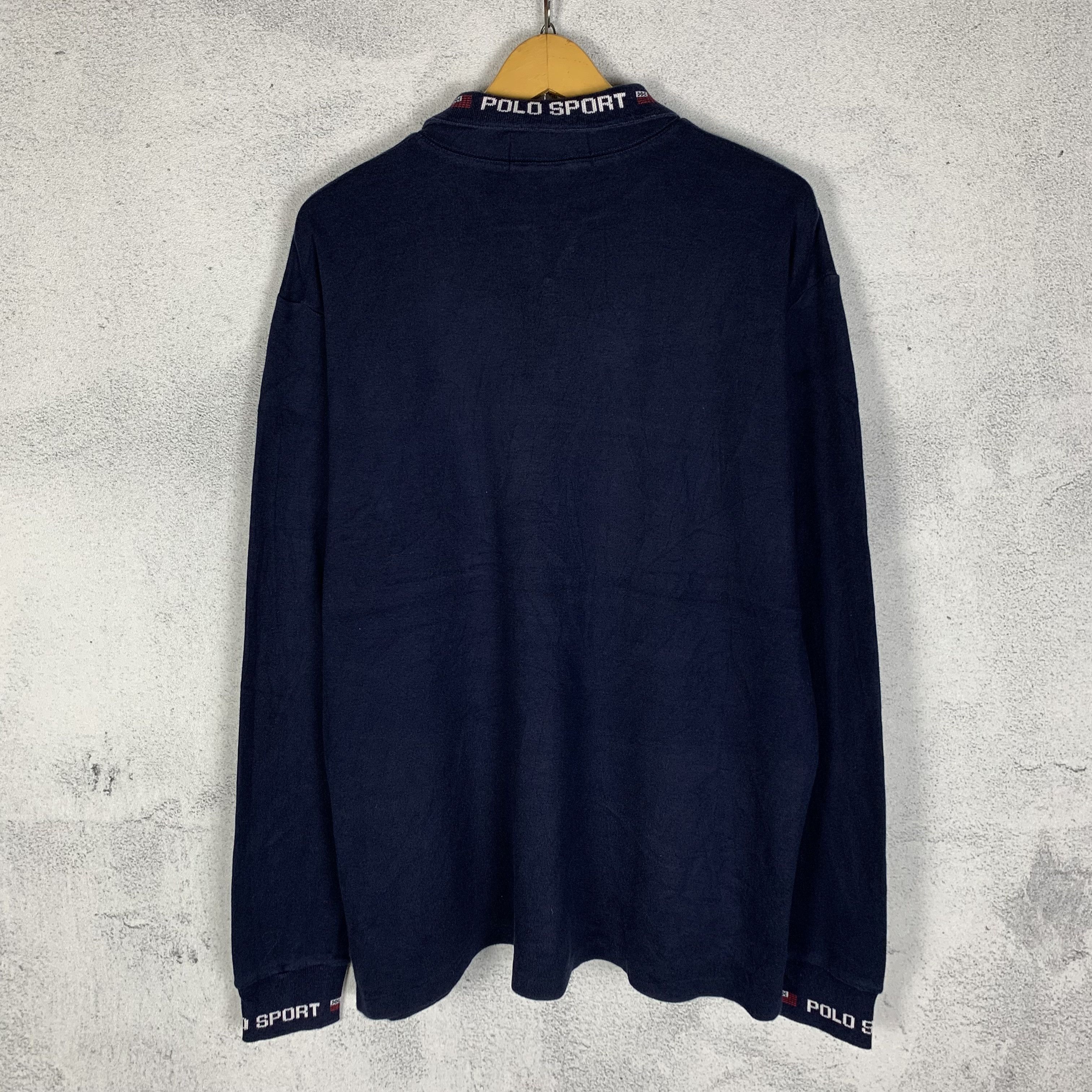 Polo Ralph Lauren Vintage Polo Sport Ralph Lauren Longsleeve Size US M / EU 48-50 / 2 - 2 Thumbnail