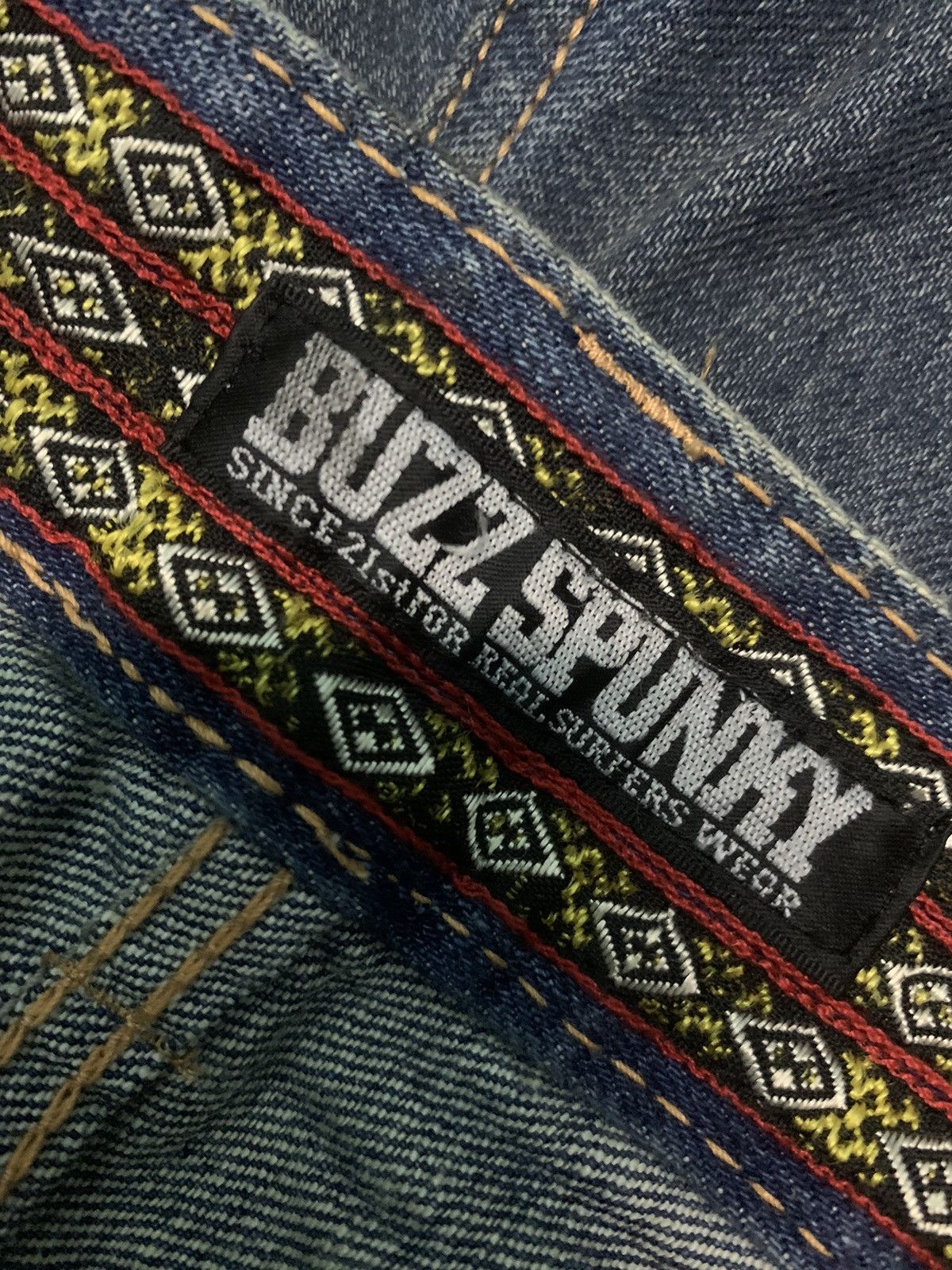 Japanese Brand Japanese Brand Buzz Spunky Blue Denim Size US 30 / EU 46 - 8 Thumbnail